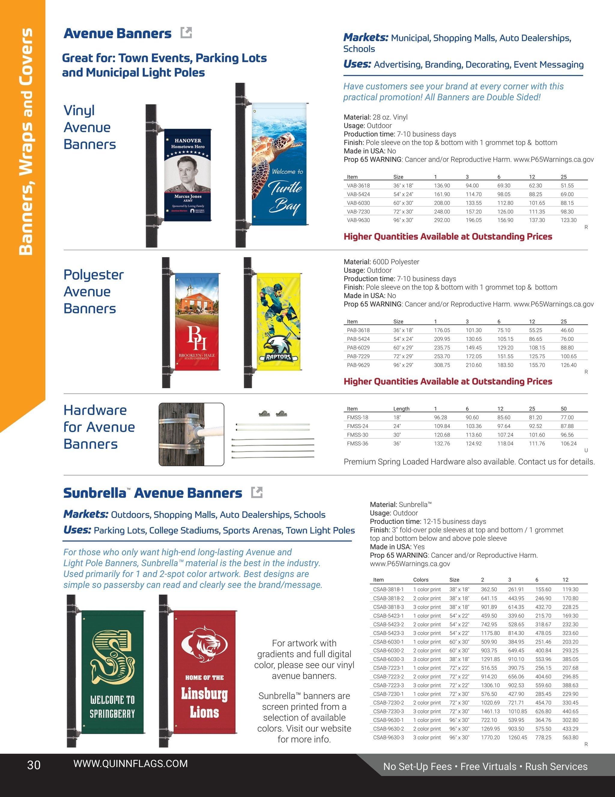 Quinn Flags Flags and Banners Catalog Weekly Ad May 5, 2026 - November 2, 2027