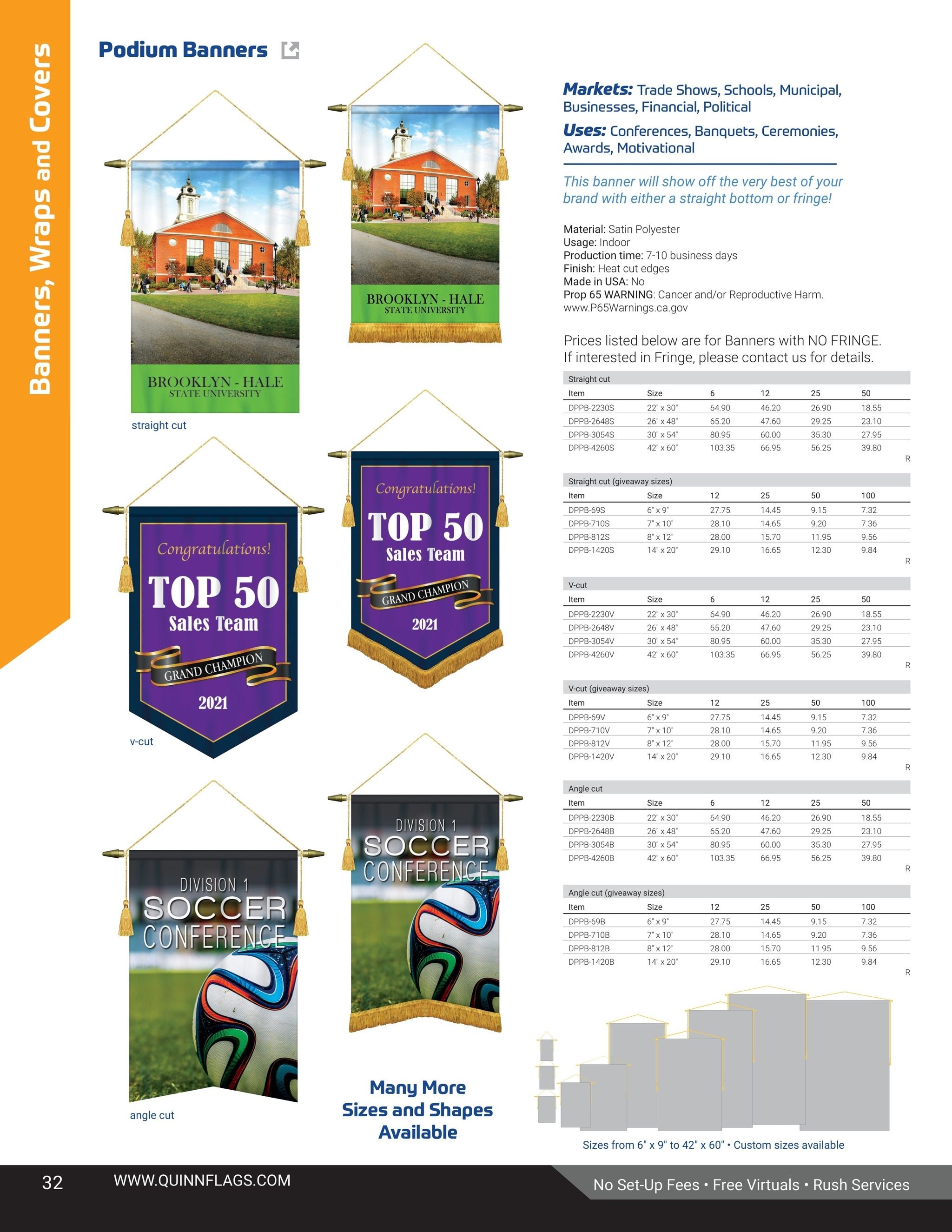 Quinn Flags Flags and Banners Catalog Weekly Ad May 5, 2026 - November 2, 2027
