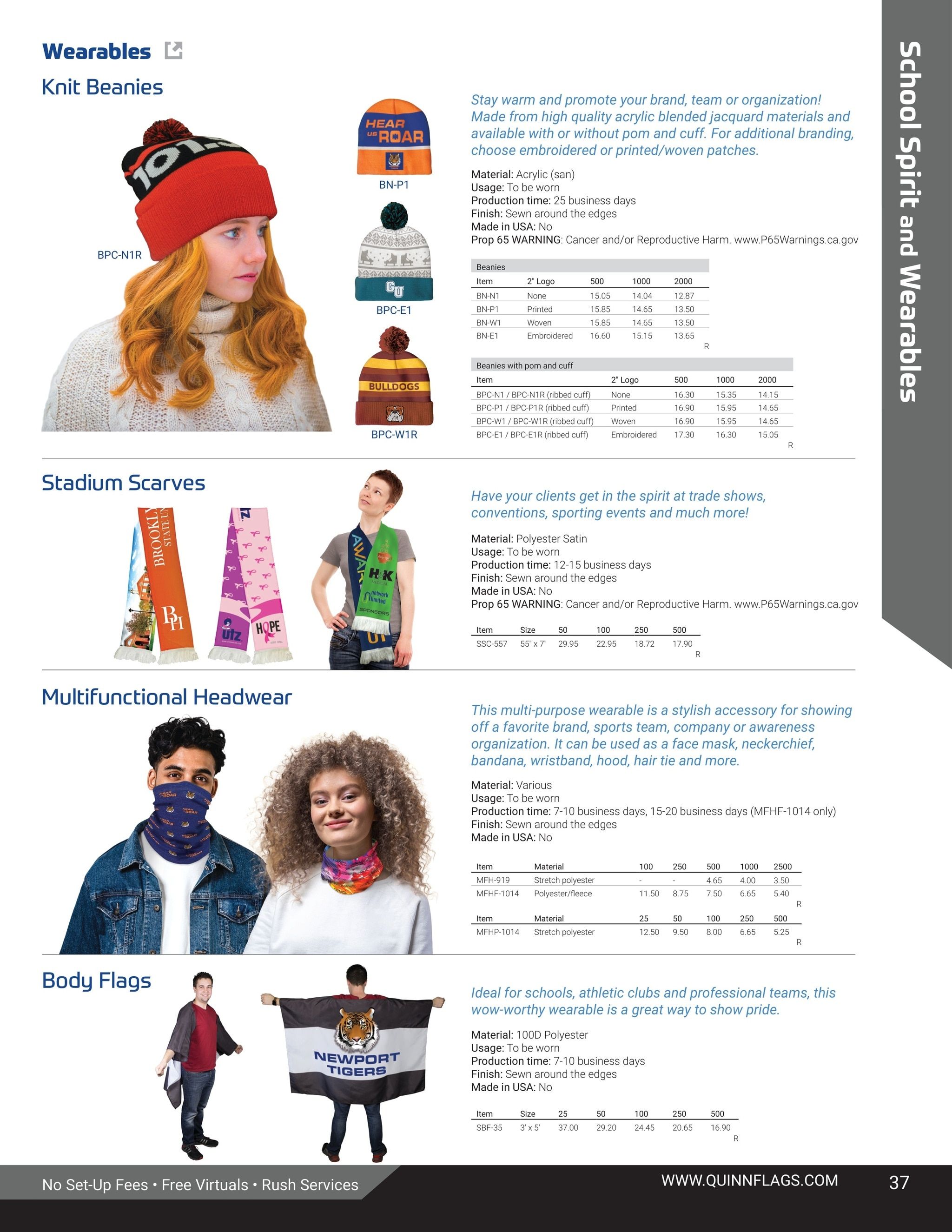 Quinn Flags Flags and Banners Catalog Weekly Ad May 5, 2026 - November 2, 2027
