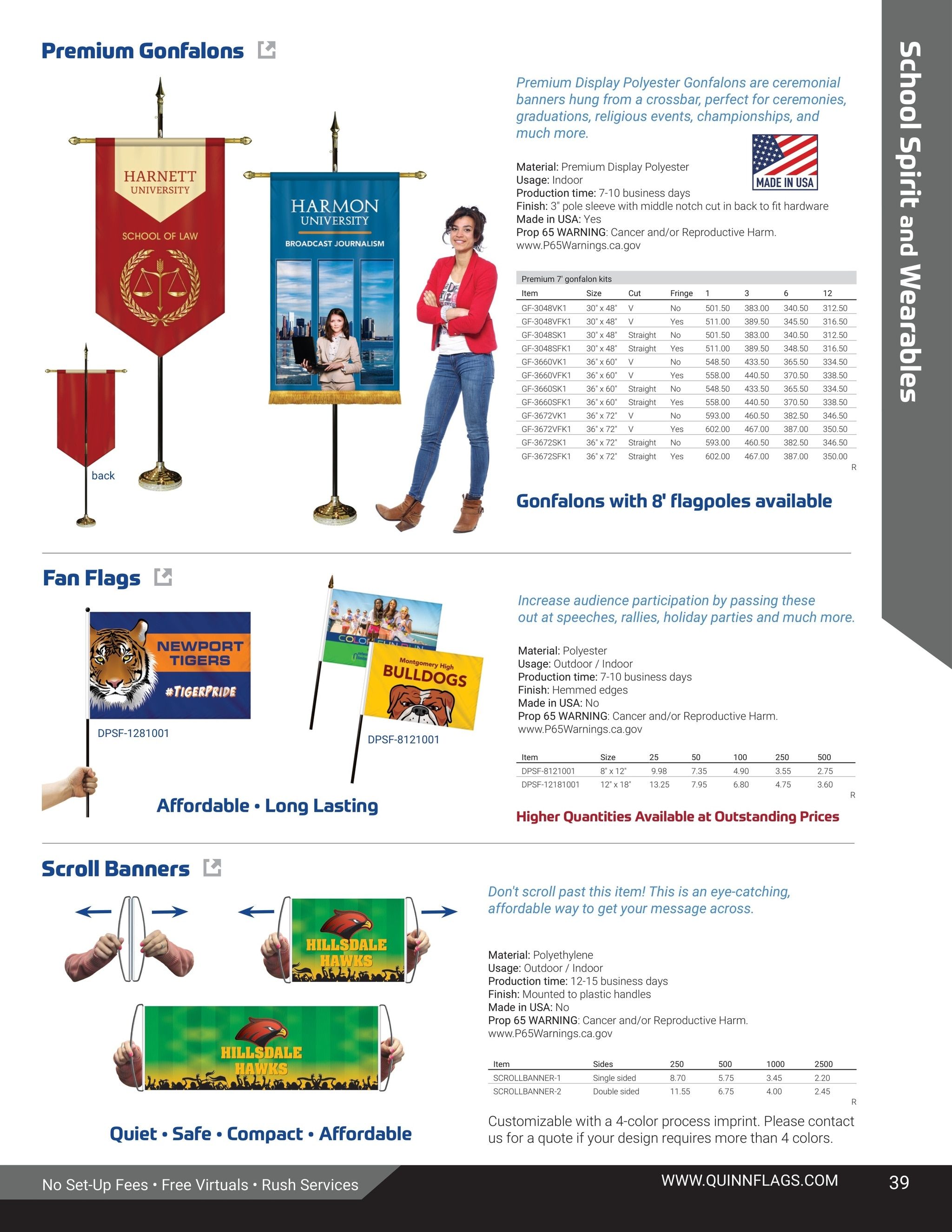 Quinn Flags Flags and Banners Catalog Weekly Ad May 5, 2026 - November 2, 2027
