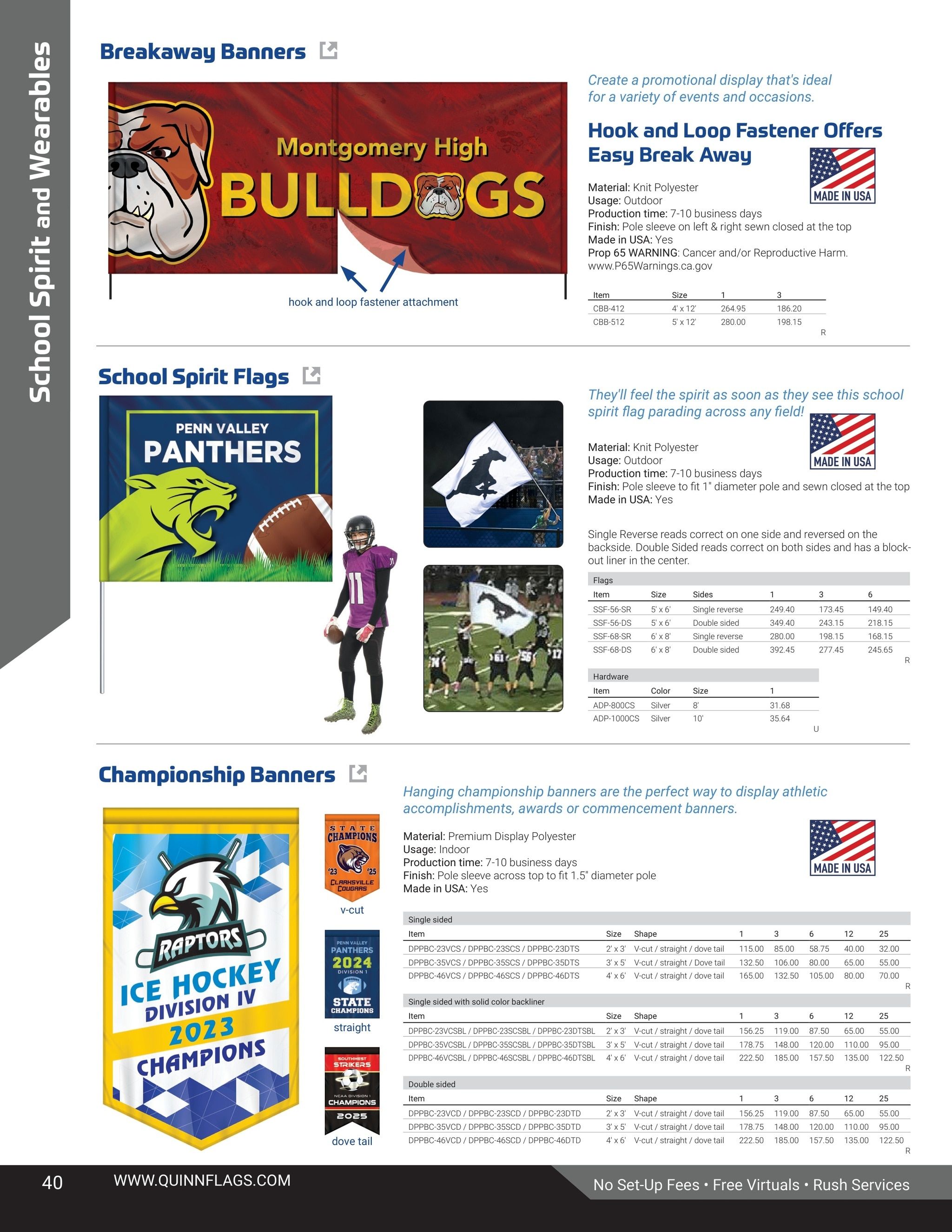 Quinn Flags Flags and Banners Catalog Weekly Ad May 5, 2026 - November 2, 2027