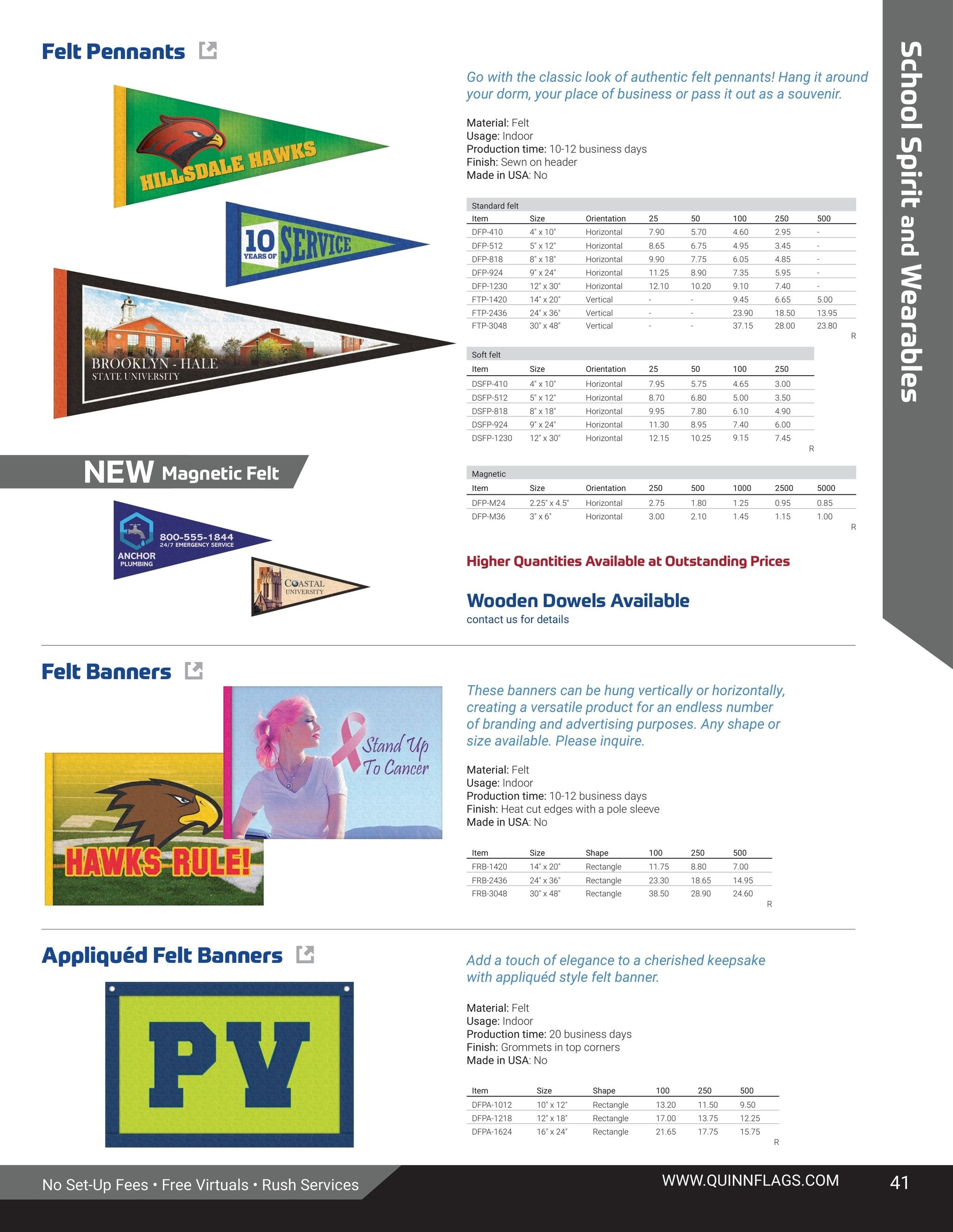 Quinn Flags Flags and Banners Catalog Weekly Ad May 5, 2026 - November 2, 2027