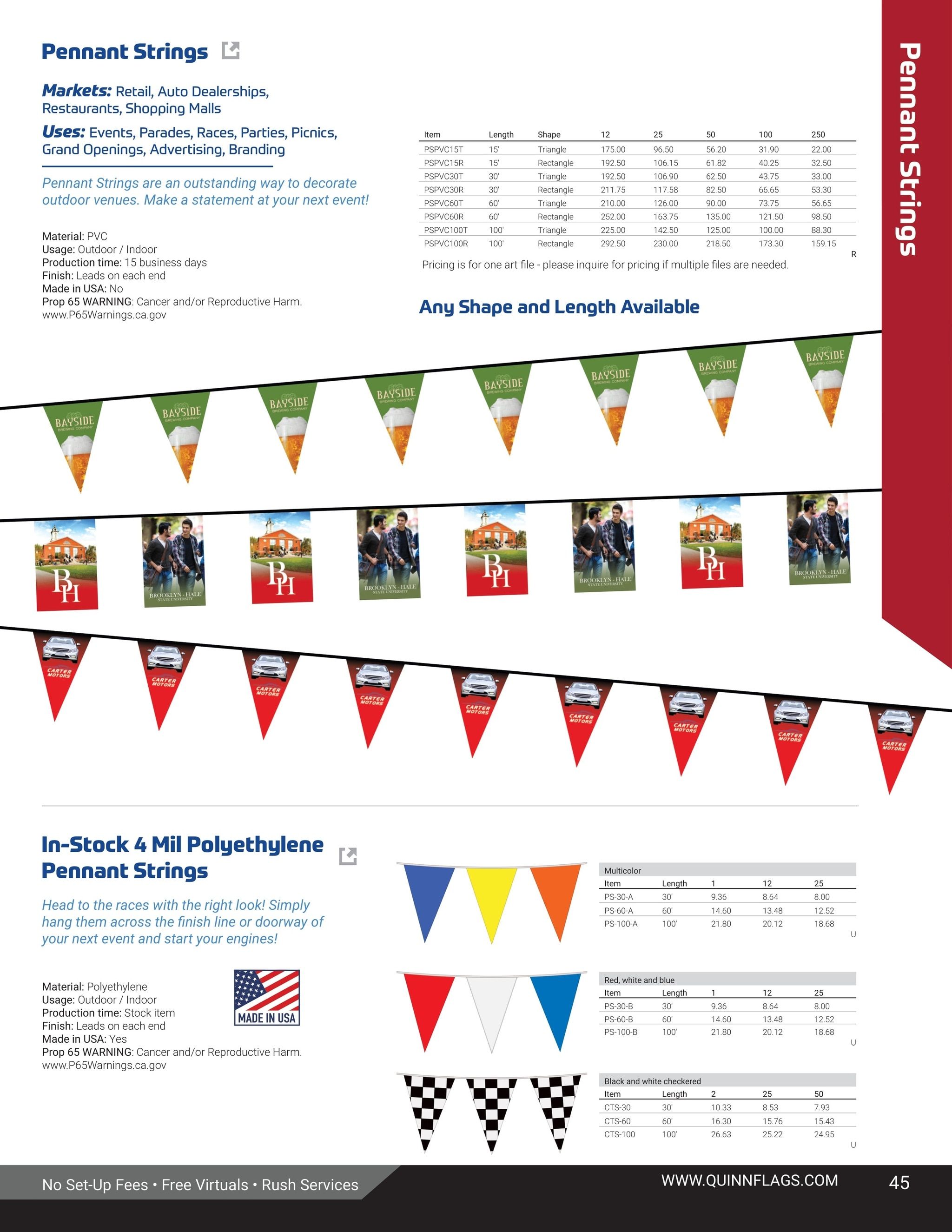 Quinn Flags Flags and Banners Catalog Weekly Ad May 5, 2026 - November 2, 2027