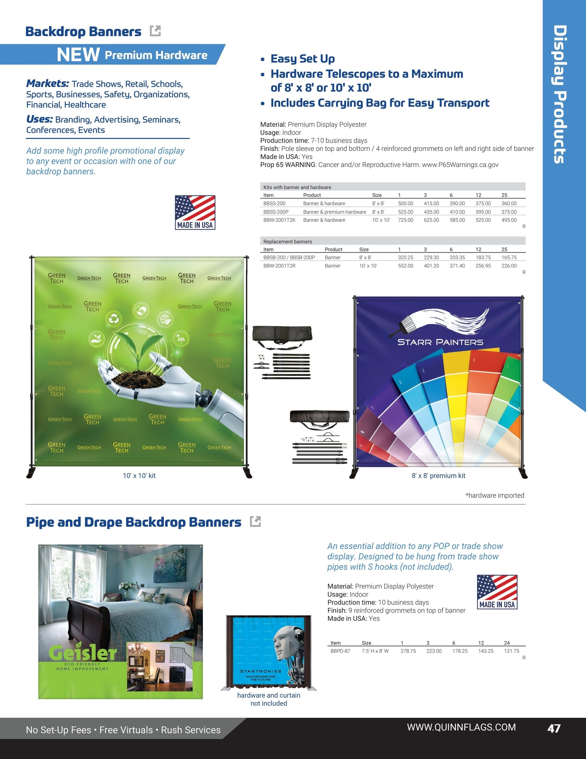 Quinn Flags Flags and Banners Catalog Weekly Ad May 5, 2026 - November 2, 2027