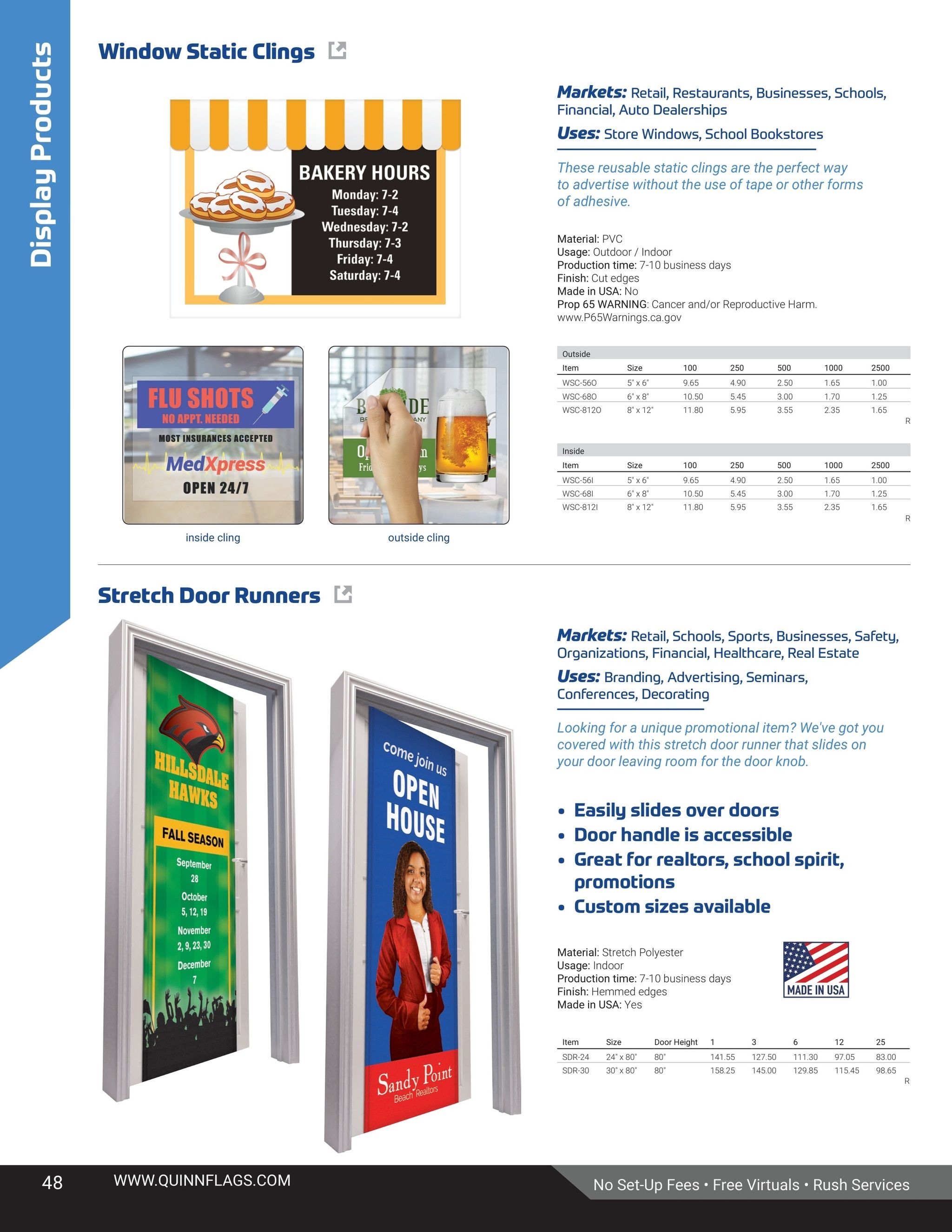 Quinn Flags Flags and Banners Catalog Weekly Ad May 5, 2026 - November 2, 2027