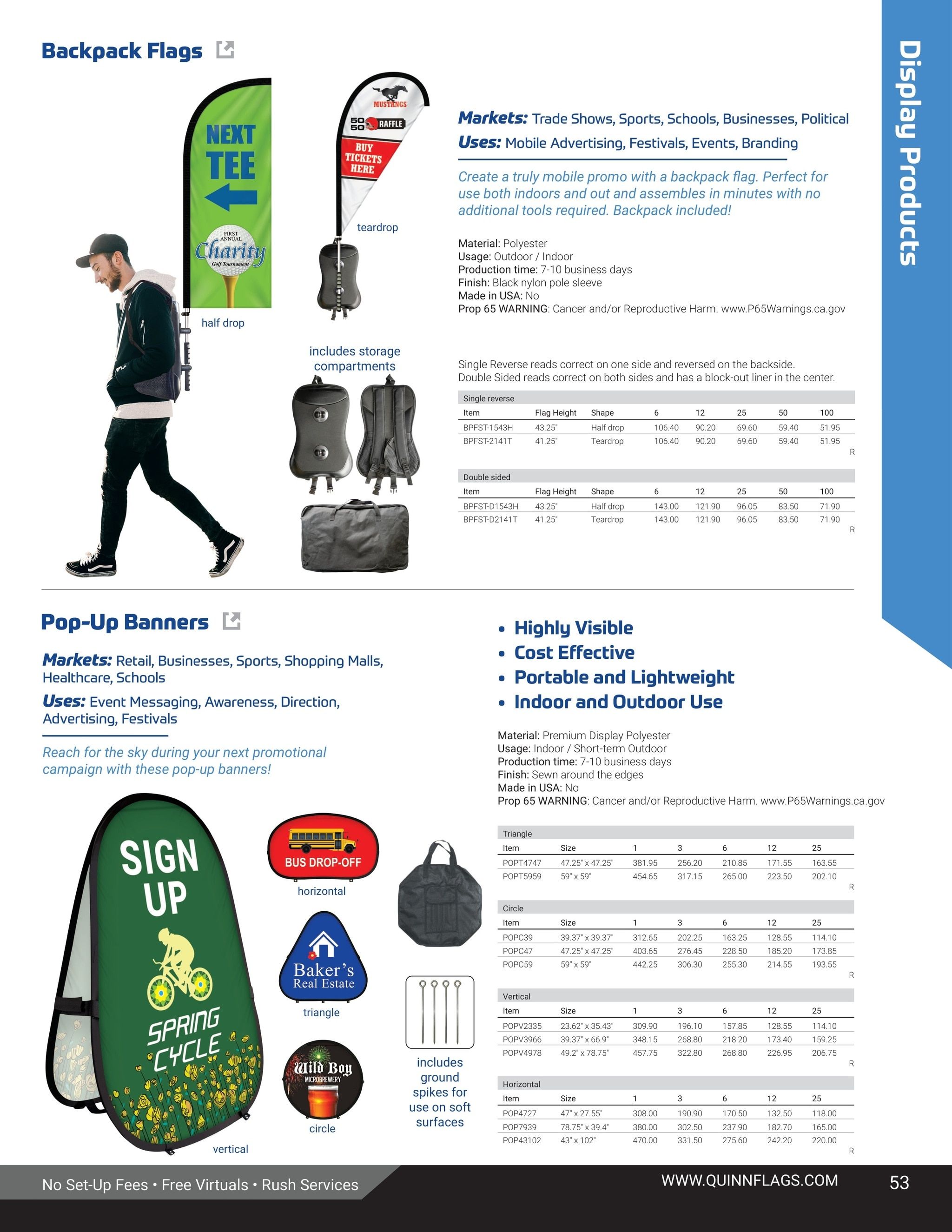 Quinn Flags Flags and Banners Catalog Weekly Ad May 5, 2026 - November 2, 2027