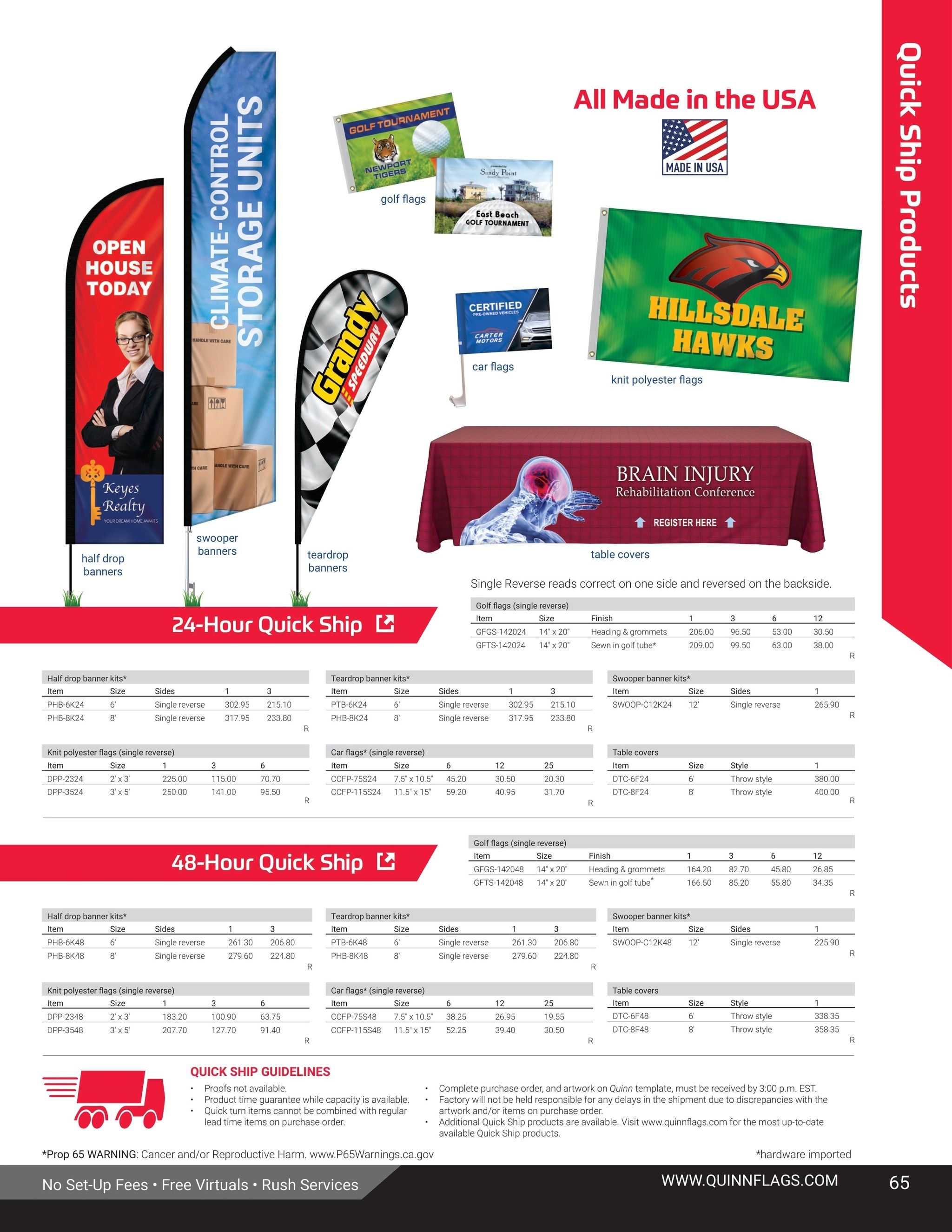 Quinn Flags Flags and Banners Catalog Weekly Ad May 5, 2026 - November 2, 2027