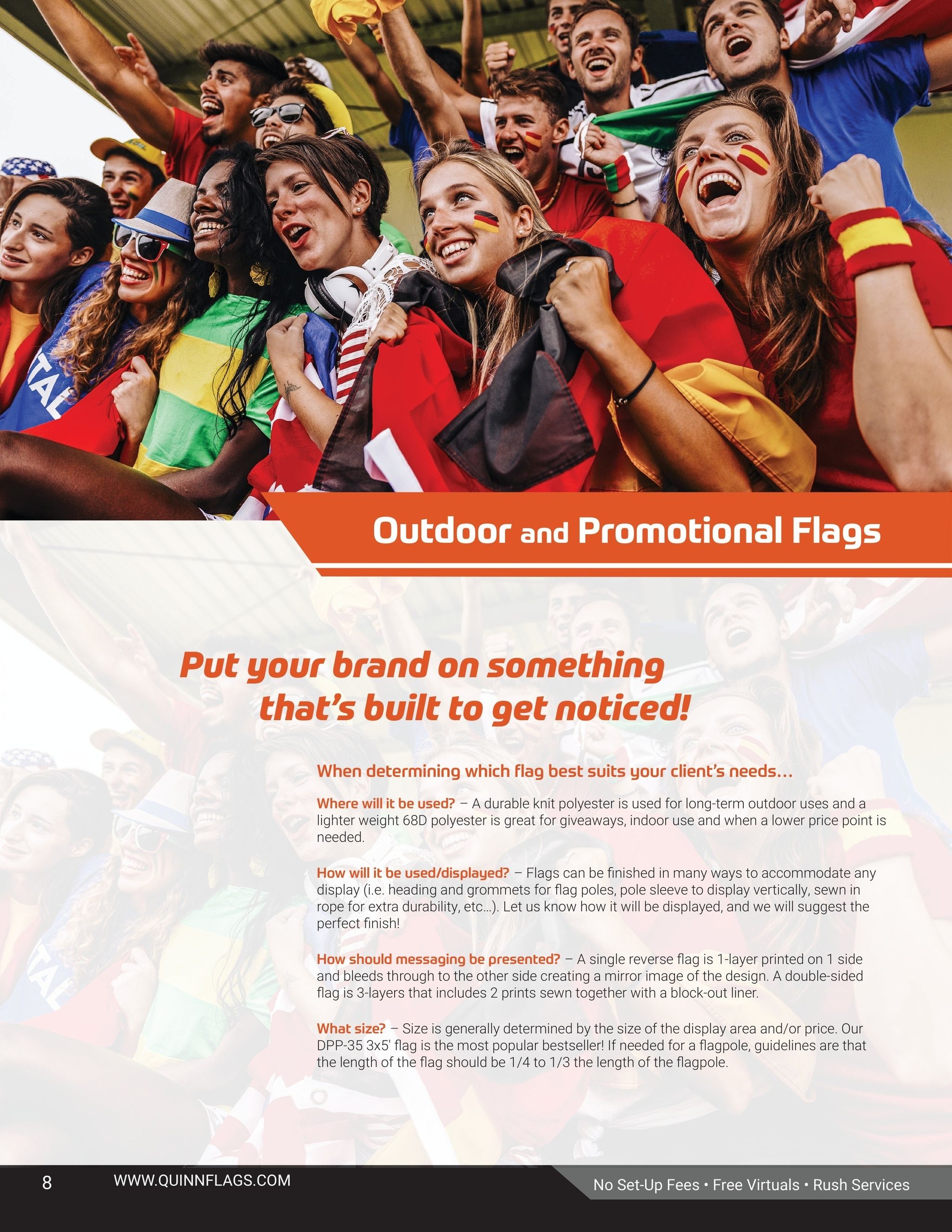 Quinn Flags Flags and Banners Catalog Weekly Ad May 5, 2026 - November 2, 2027