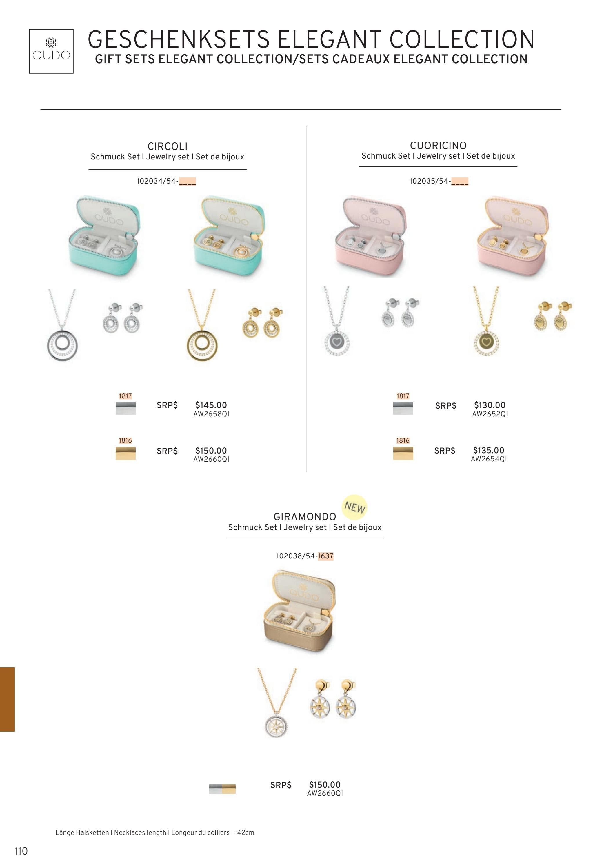 QUDO Interchangeable Autumn and Winter Jewelry Catalog Weekly Ad January 1 - December 31, 2026