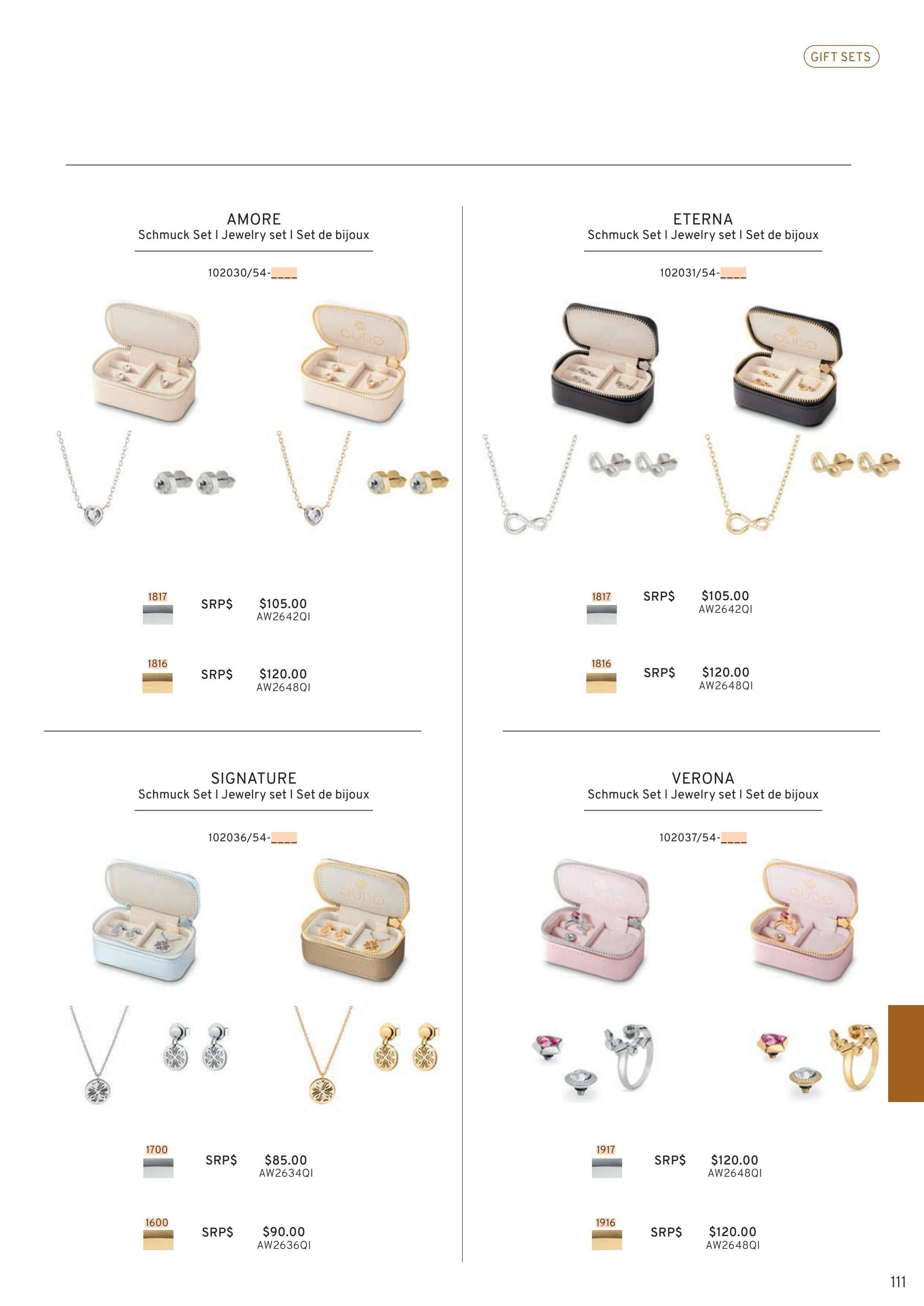 QUDO Interchangeable Autumn and Winter Jewelry Catalog Weekly Ad January 1 - December 31, 2026