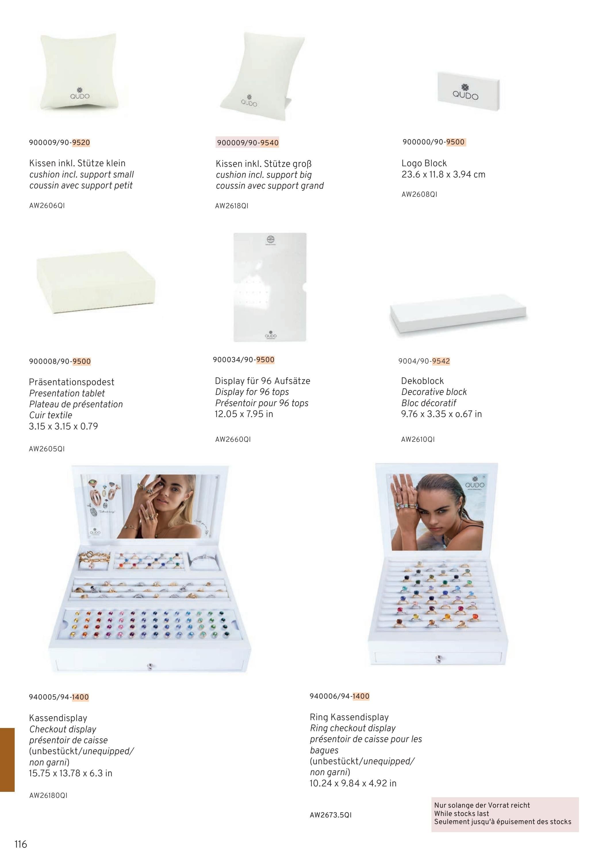 QUDO Interchangeable Autumn and Winter Jewelry Catalog Weekly Ad January 1 - December 31, 2026