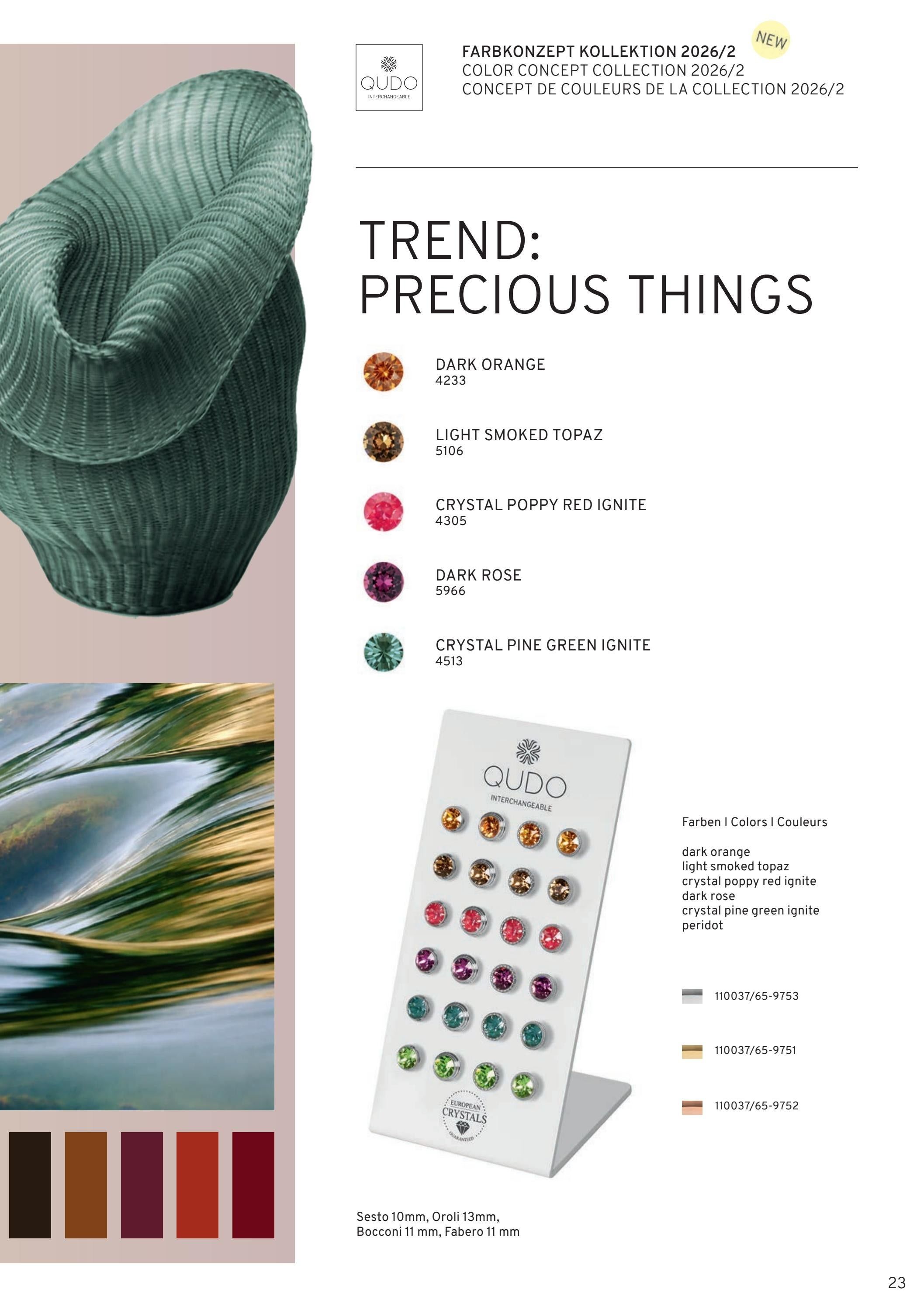 QUDO Interchangeable Autumn and Winter Jewelry Catalog Weekly Ad January 1 - December 31, 2026