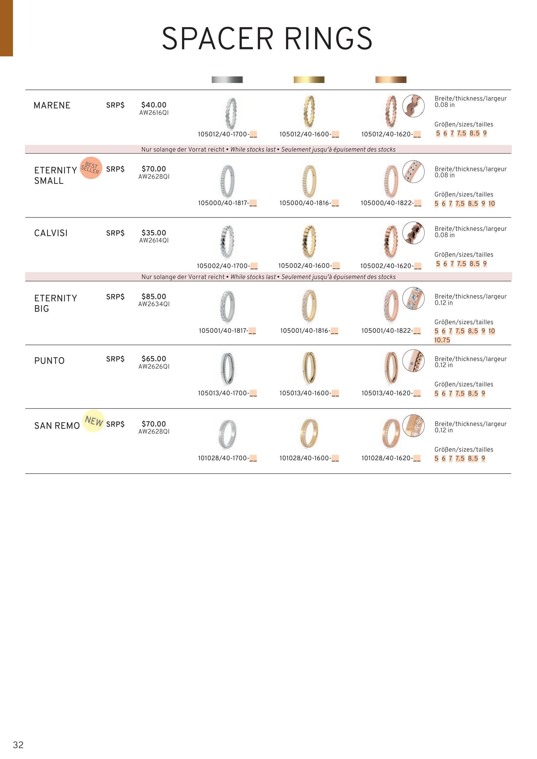 QUDO Interchangeable Autumn and Winter Jewelry Catalog Weekly Ad January 1 - December 31, 2026