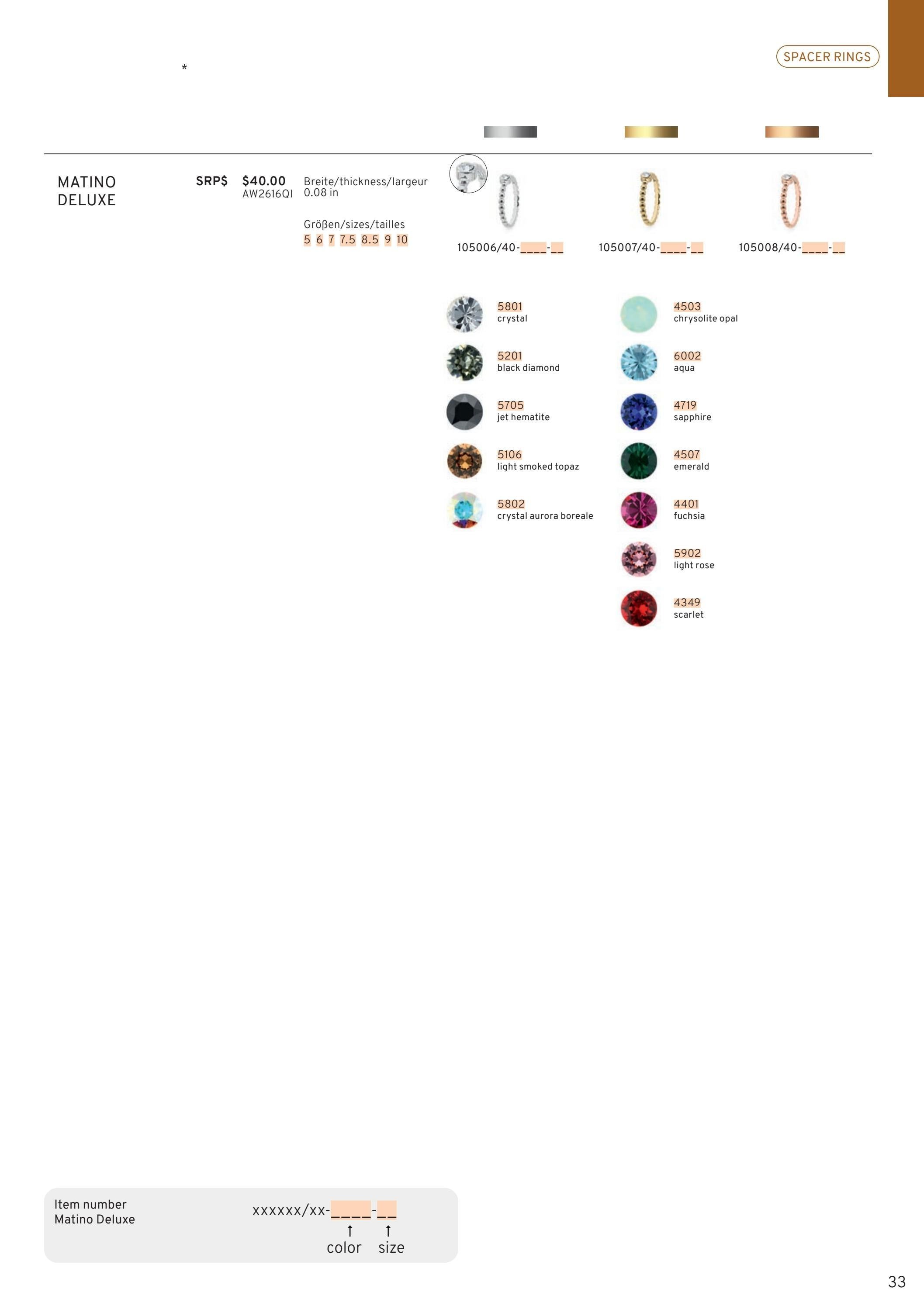 QUDO Interchangeable Autumn and Winter Jewelry Catalog Weekly Ad January 1 - December 31, 2026