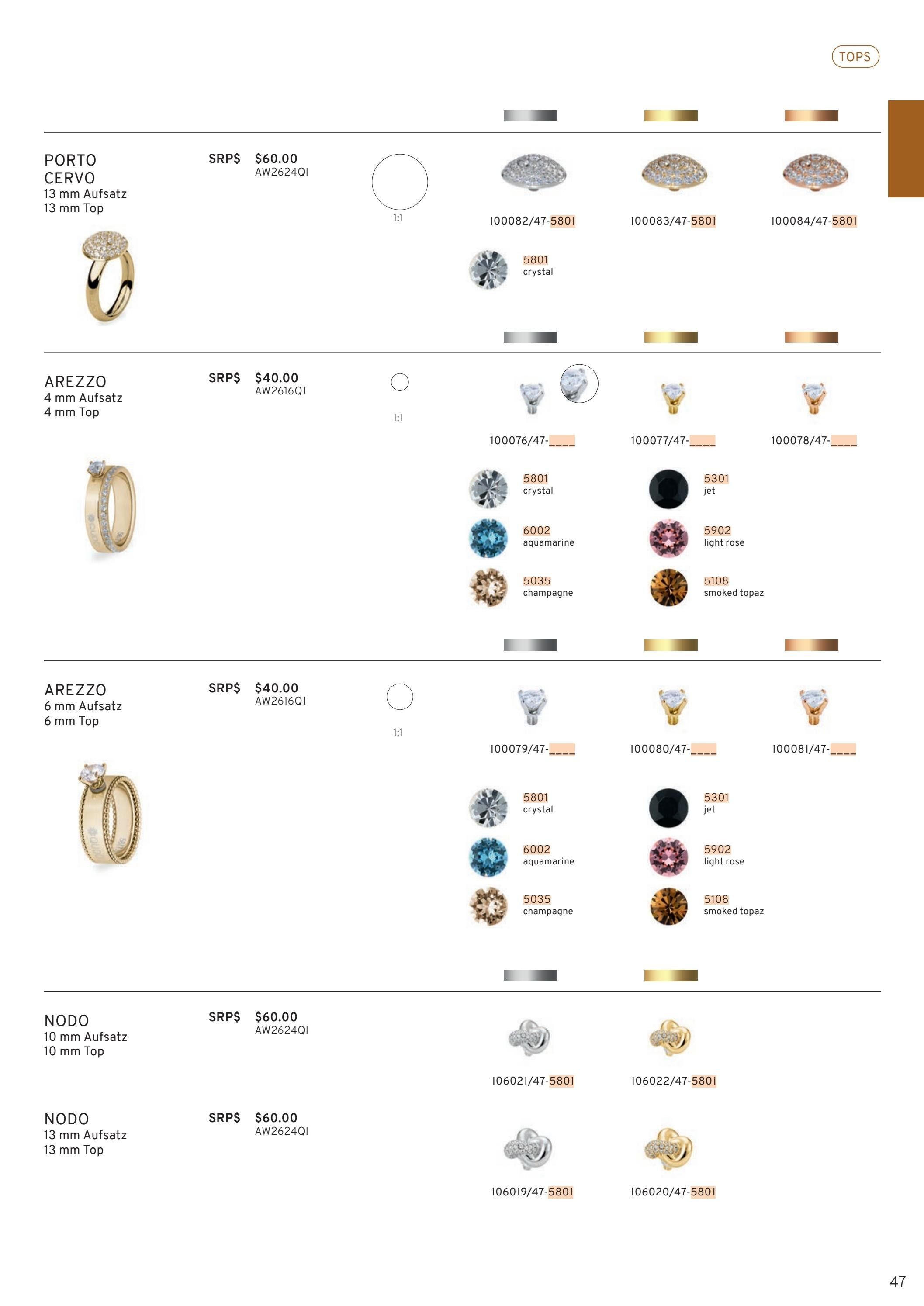 QUDO Interchangeable Autumn and Winter Jewelry Catalog Weekly Ad January 1 - December 31, 2026