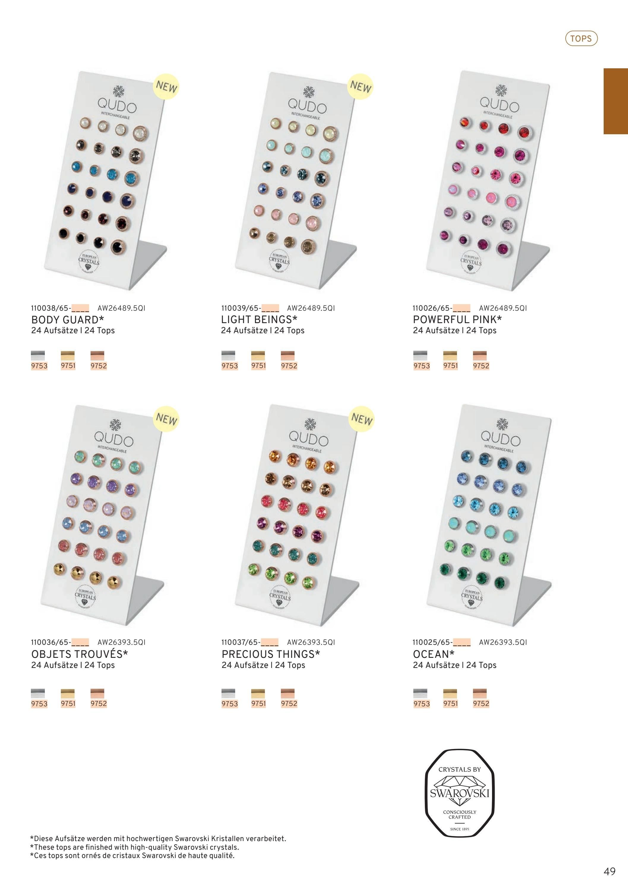 QUDO Interchangeable Autumn and Winter Jewelry Catalog Weekly Ad January 1 - December 31, 2026