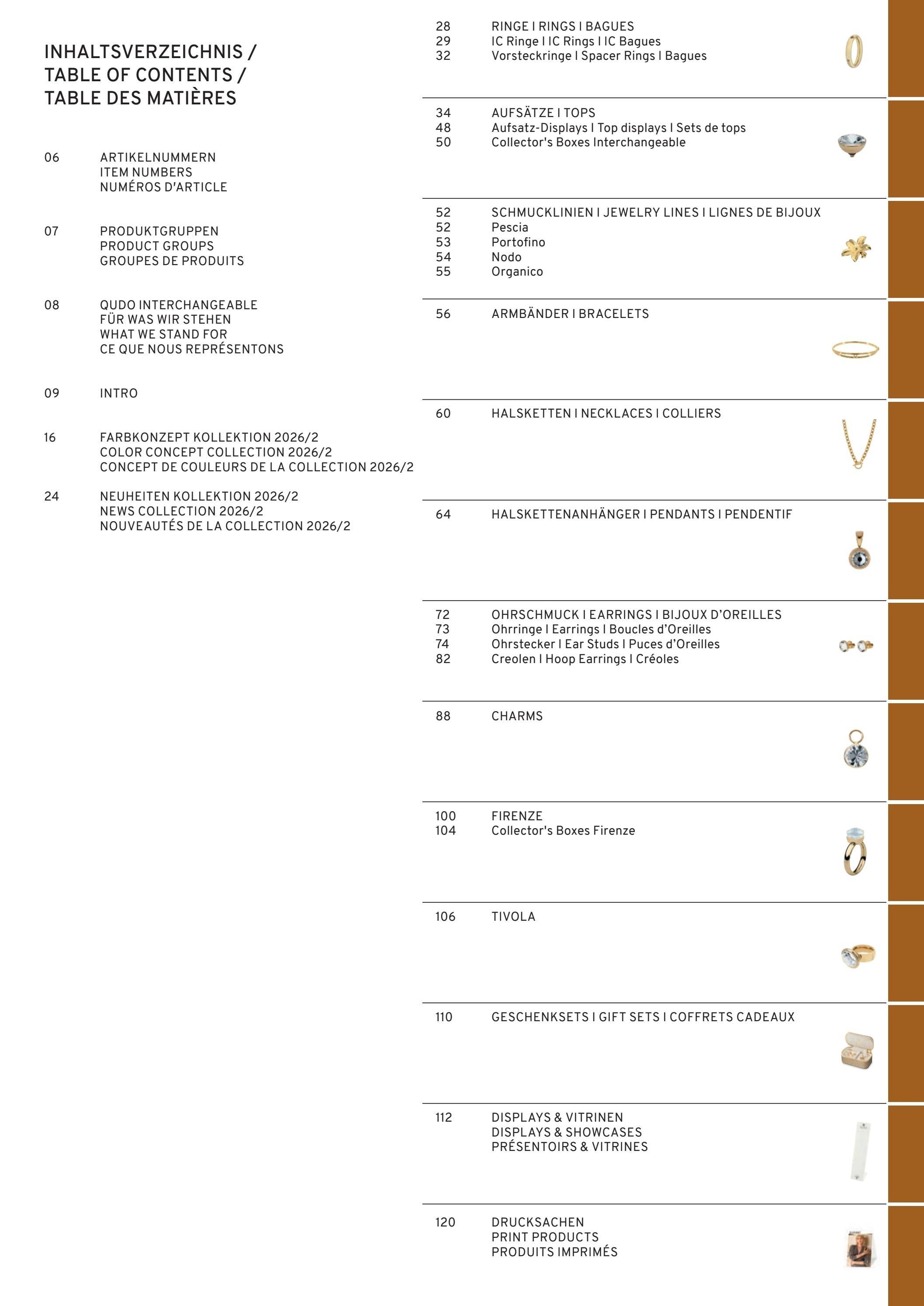 QUDO Interchangeable Autumn and Winter Jewelry Catalog Weekly Ad January 1 - December 31, 2026