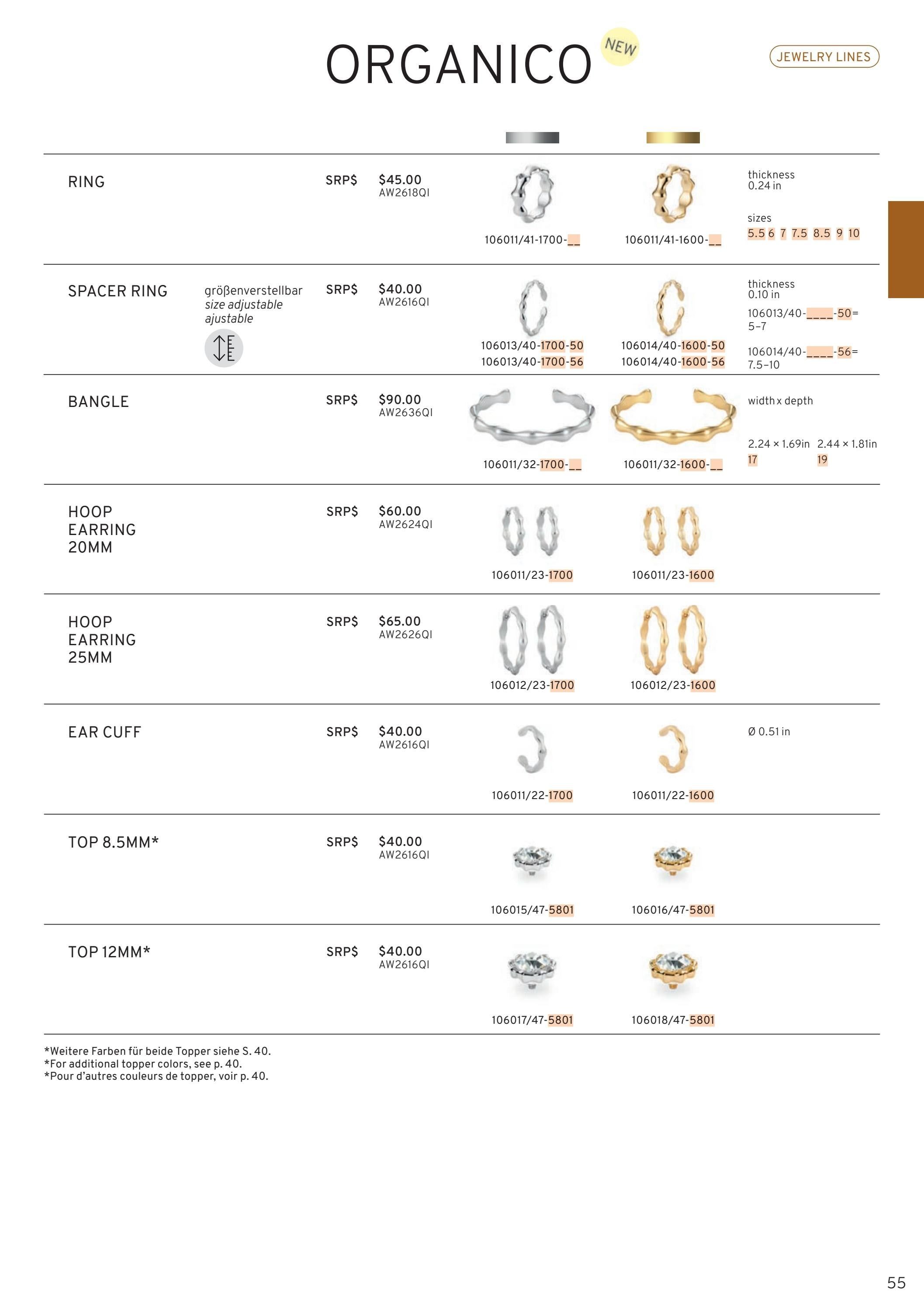 QUDO Interchangeable Autumn and Winter Jewelry Catalog Weekly Ad January 1 - December 31, 2026