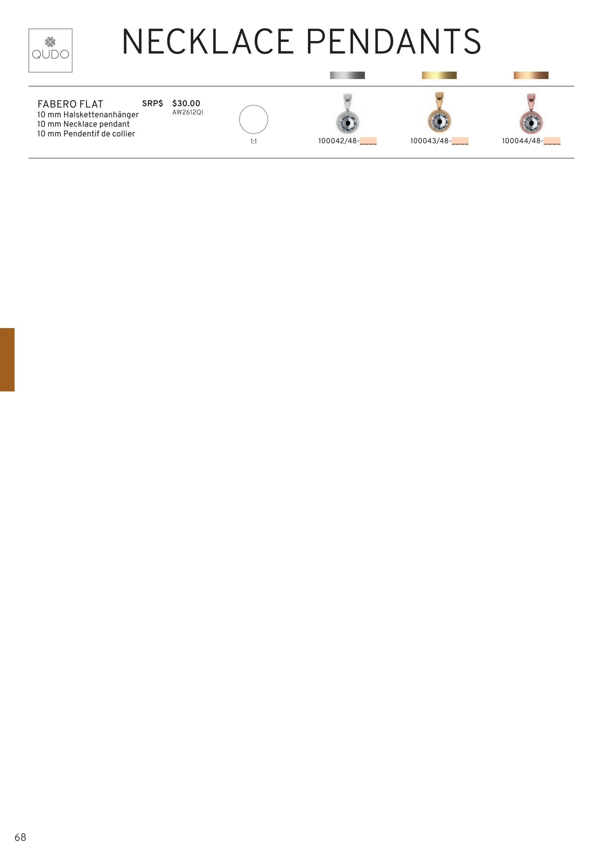QUDO Interchangeable Autumn and Winter Jewelry Catalog Weekly Ad January 1 - December 31, 2026