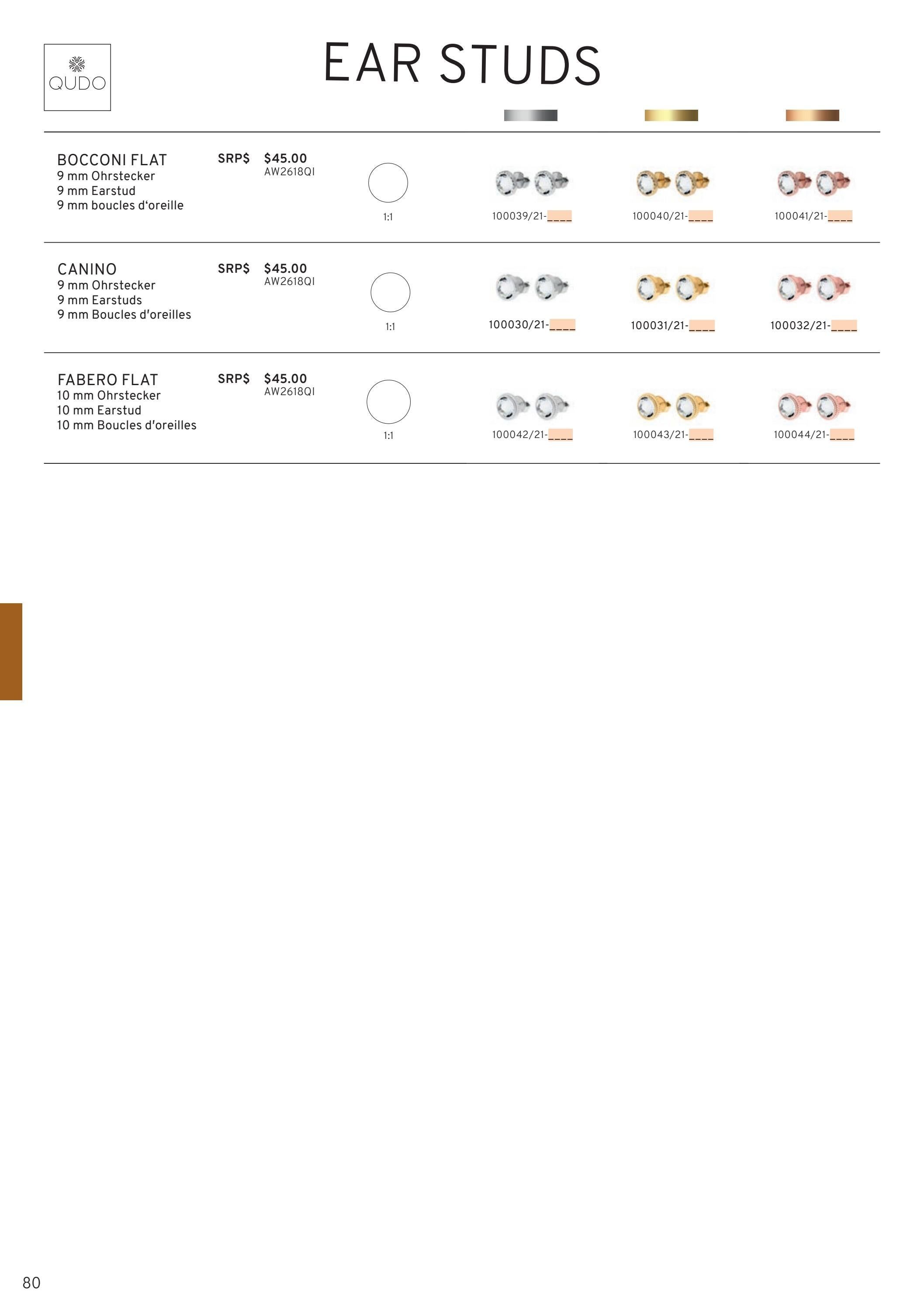 QUDO Interchangeable Autumn and Winter Jewelry Catalog Weekly Ad January 1 - December 31, 2026