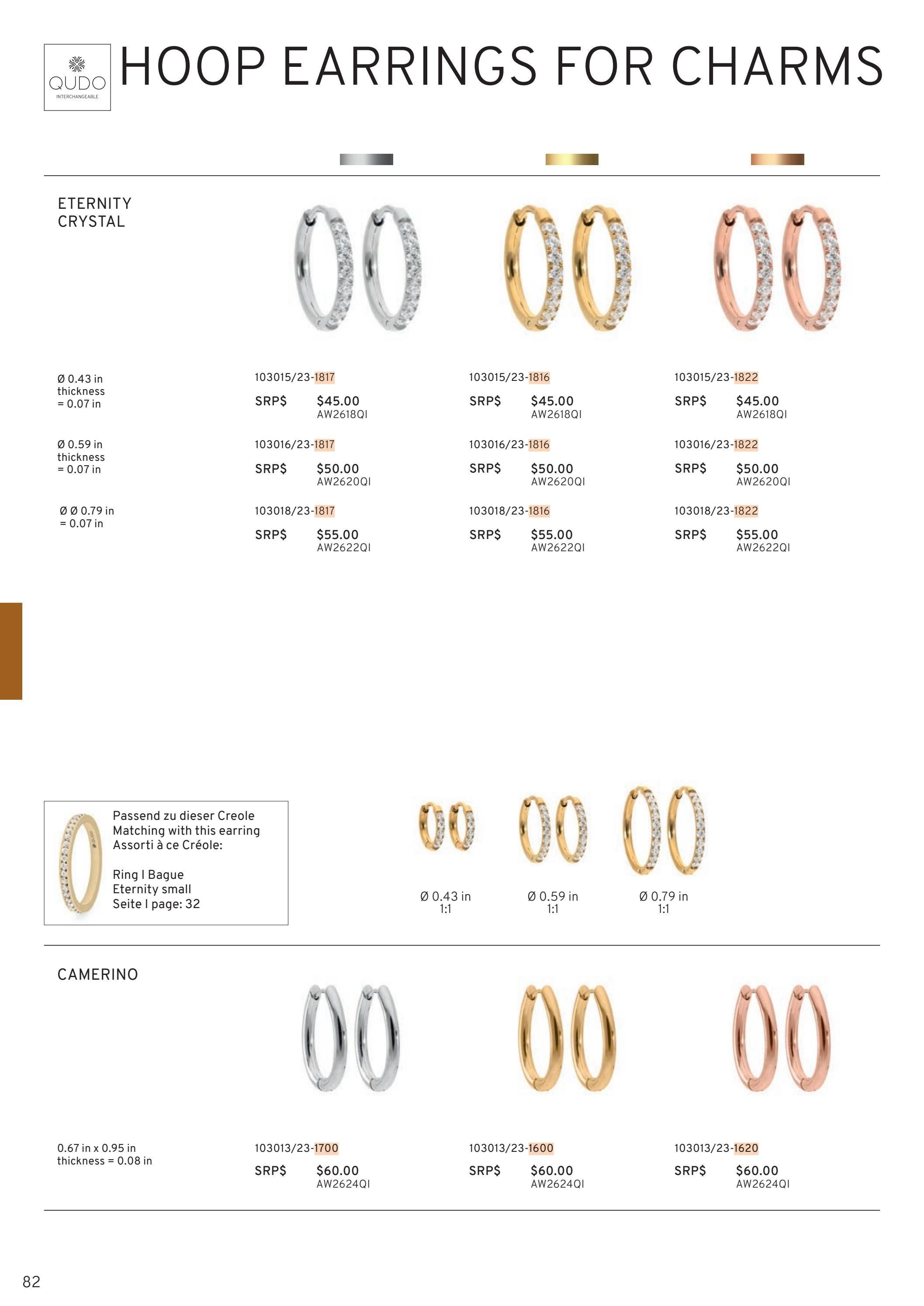 QUDO Interchangeable Autumn and Winter Jewelry Catalog Weekly Ad January 1 - December 31, 2026