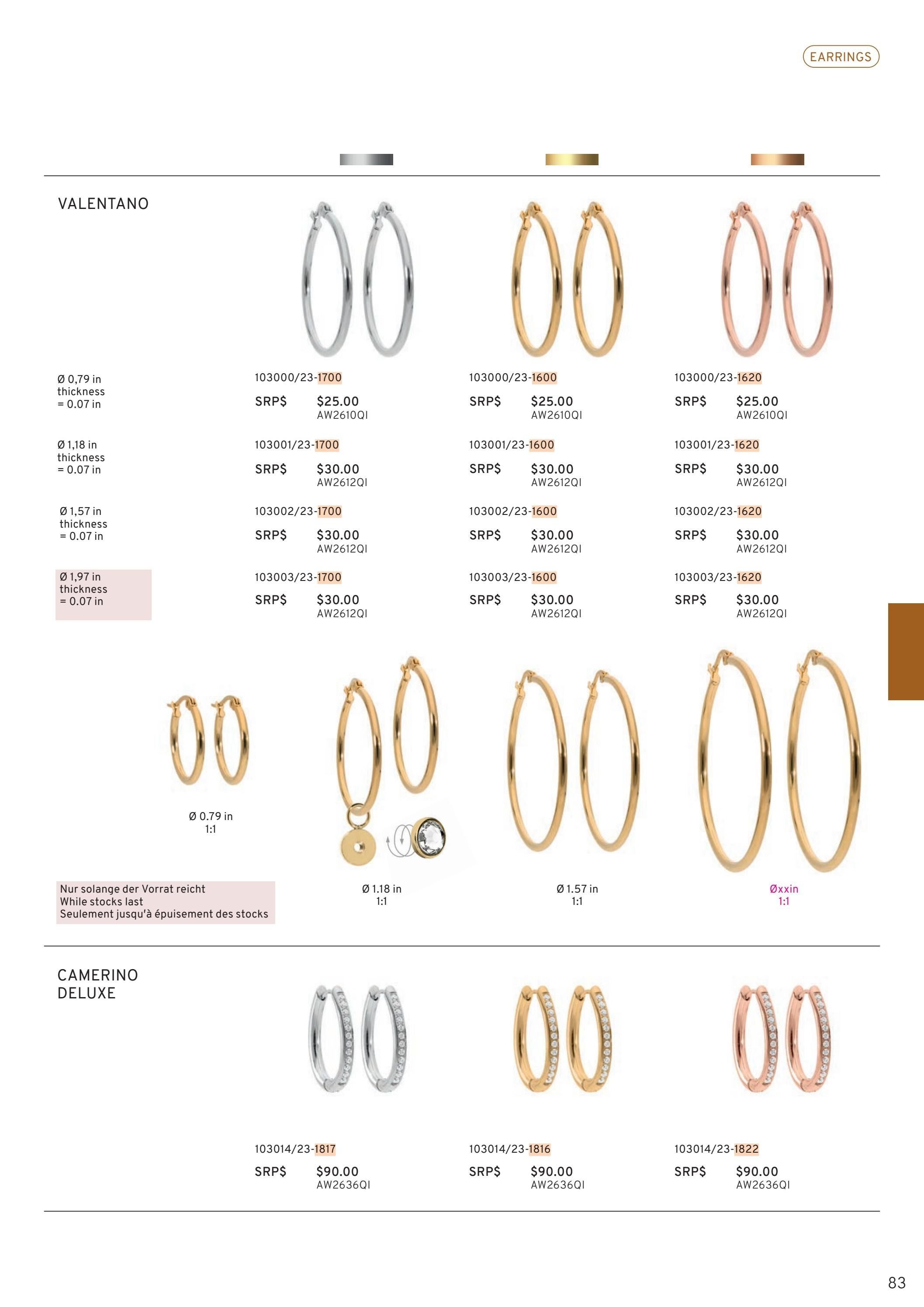 QUDO Interchangeable Autumn and Winter Jewelry Catalog Weekly Ad January 1 - December 31, 2026