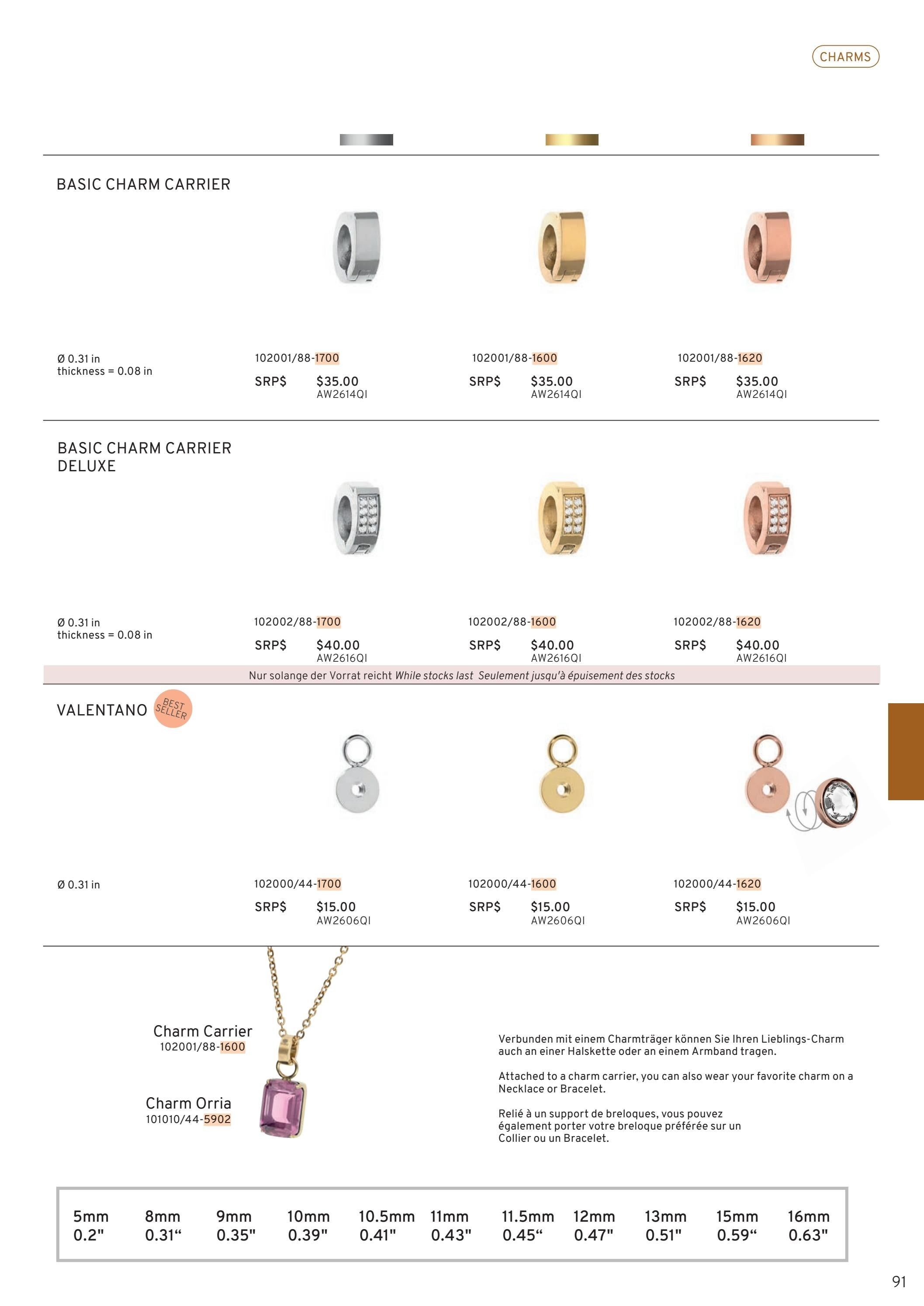 QUDO Interchangeable Autumn and Winter Jewelry Catalog Weekly Ad January 1 - December 31, 2026