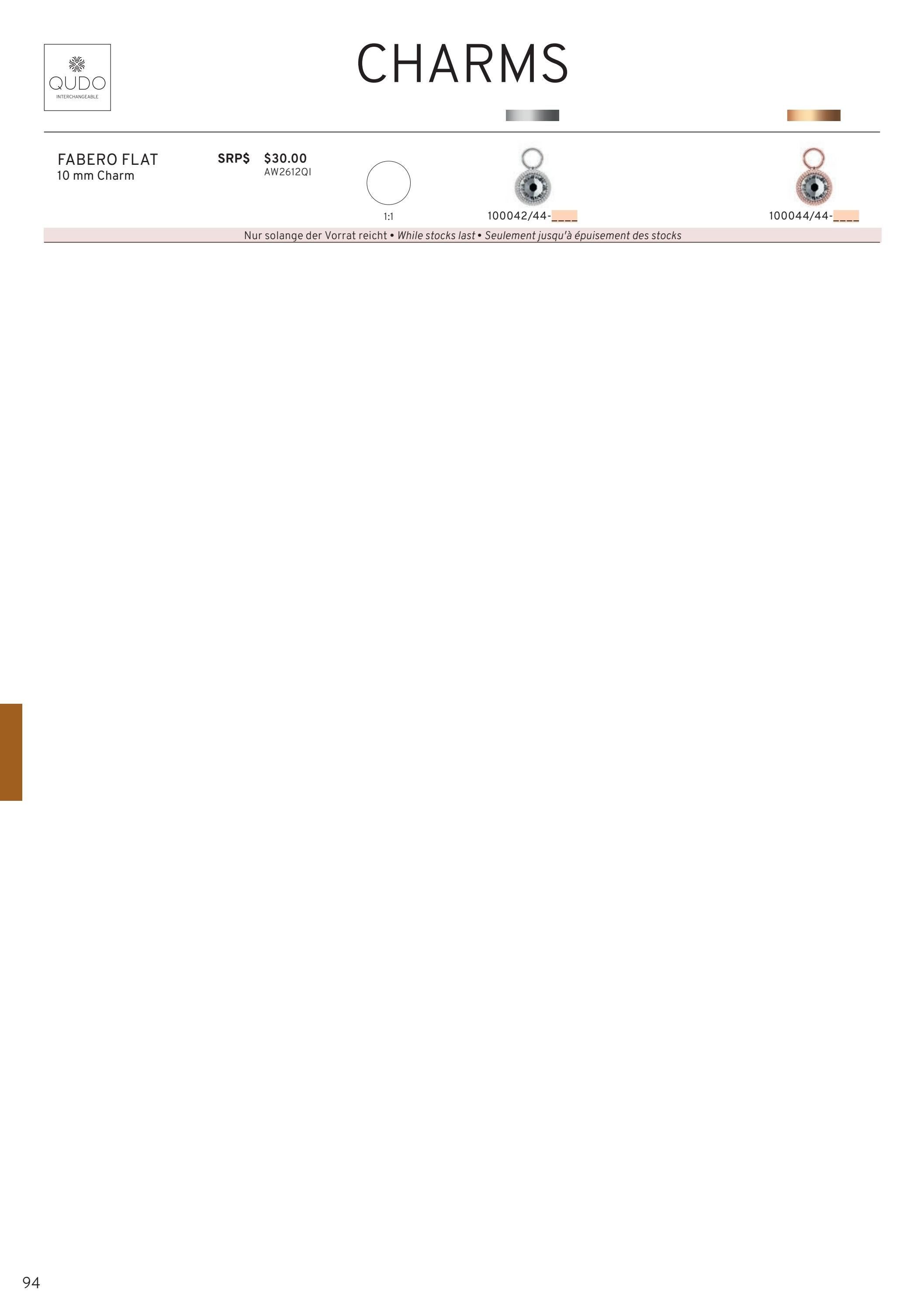 QUDO Interchangeable Autumn and Winter Jewelry Catalog Weekly Ad January 1 - December 31, 2026