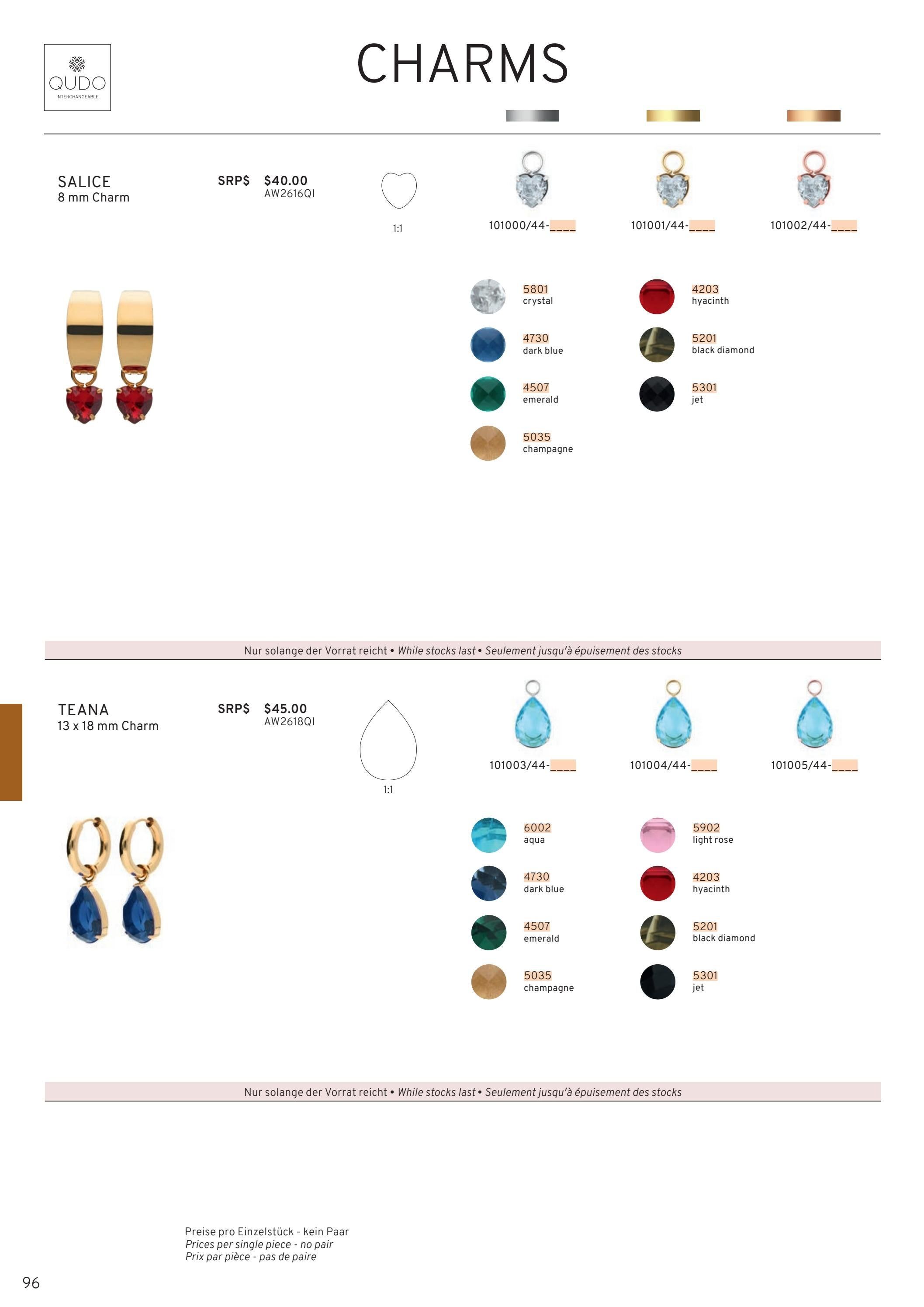 QUDO Interchangeable Autumn and Winter Jewelry Catalog Weekly Ad January 1 - December 31, 2026