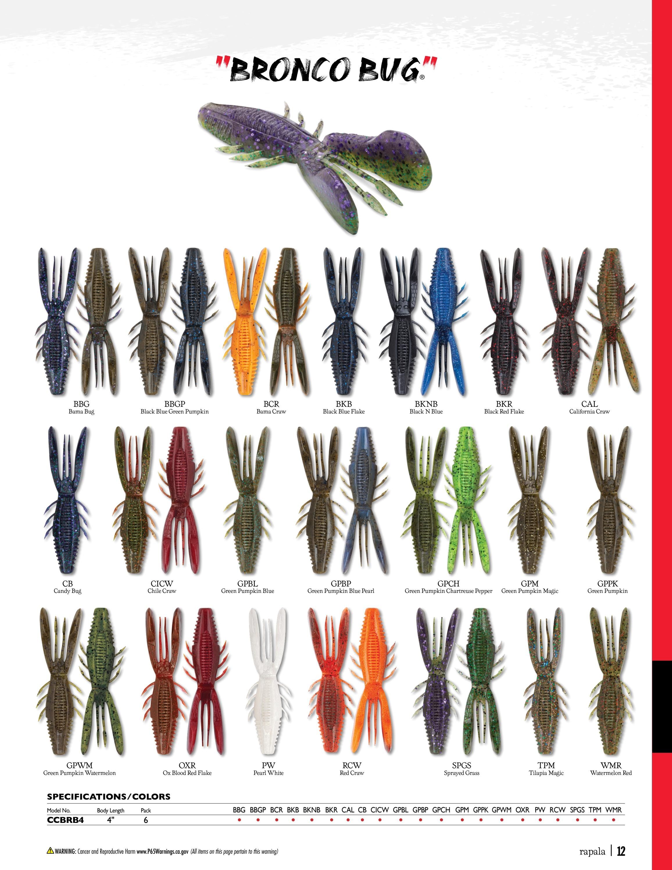 Rapala Fishing Tackle Catalog Weekly Ad January 1 - December 31, 2026