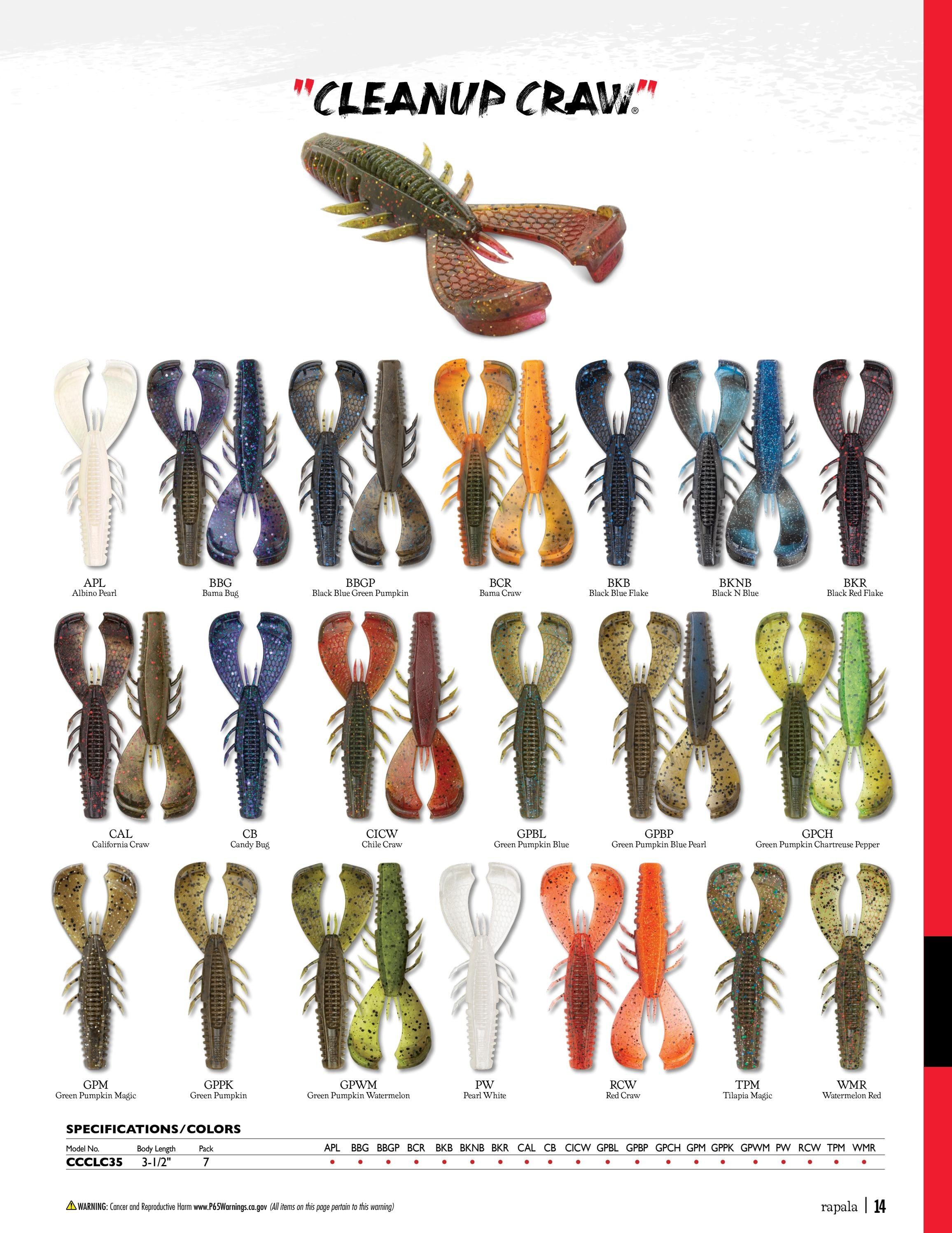 Rapala Fishing Tackle Catalog Weekly Ad January 1 - December 31, 2026