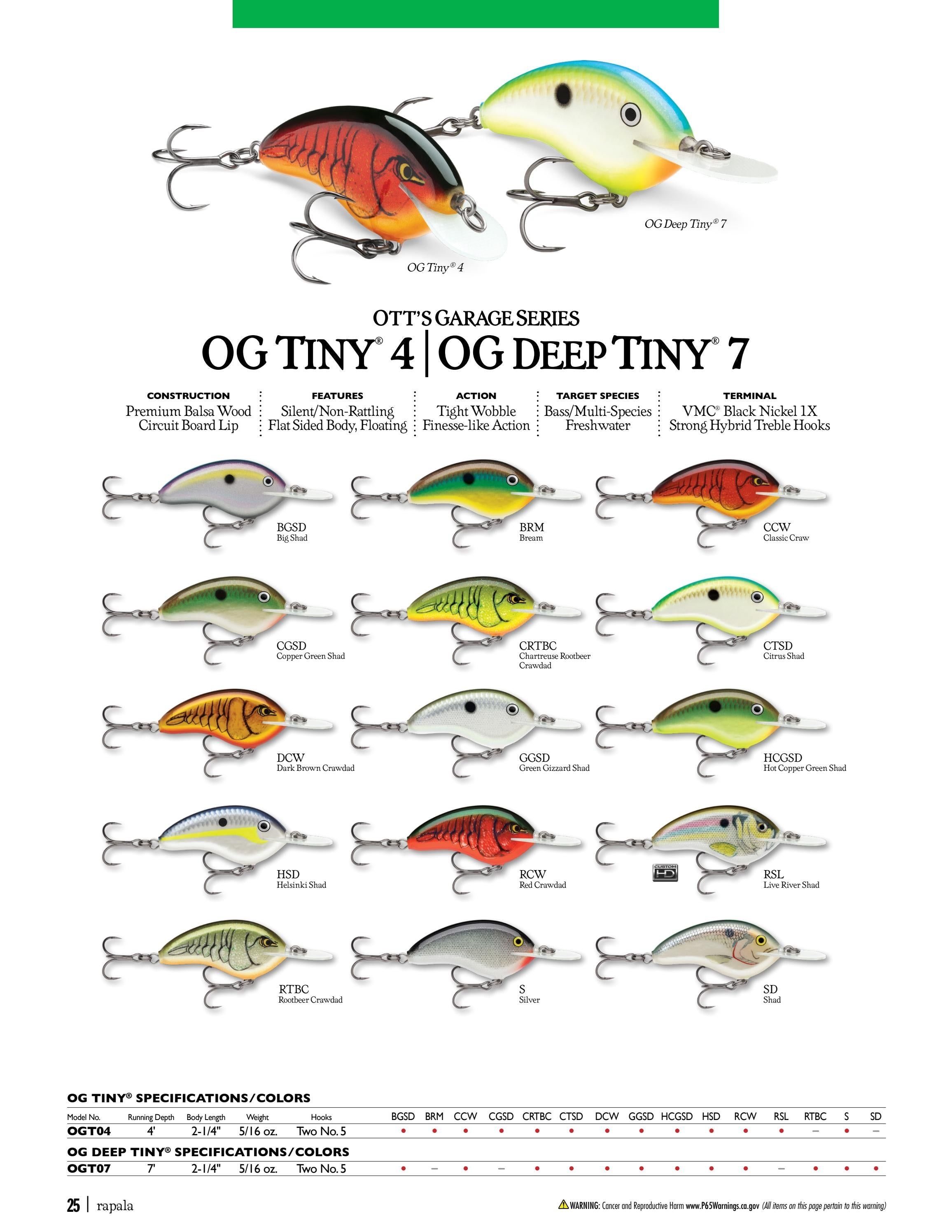Rapala Fishing Tackle Catalog Weekly Ad January 1 - December 31, 2026