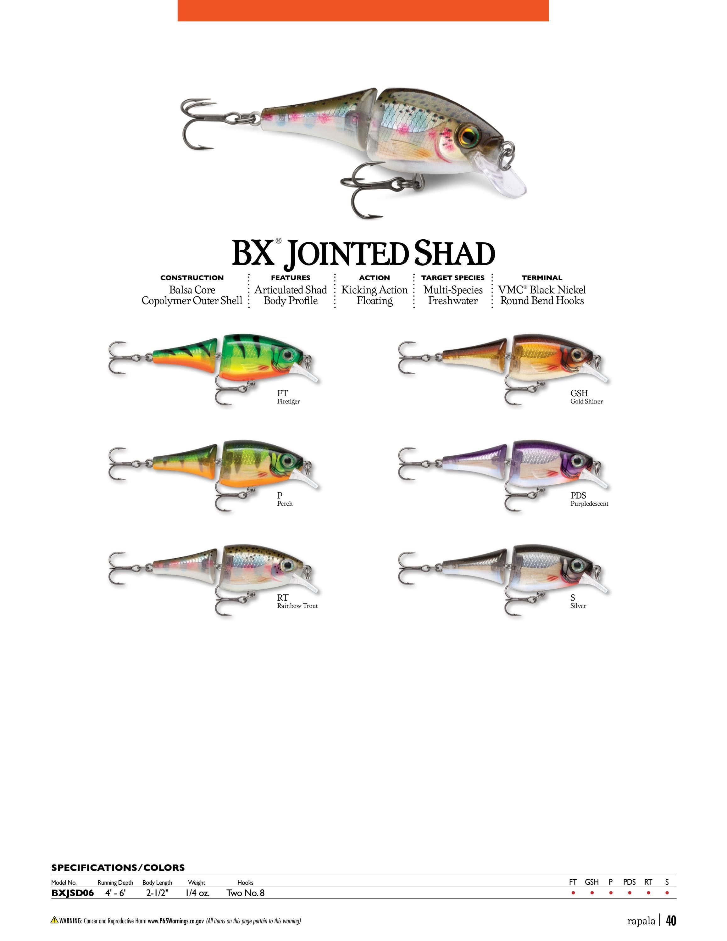 Rapala Fishing Tackle Catalog Weekly Ad January 1 - December 31, 2026