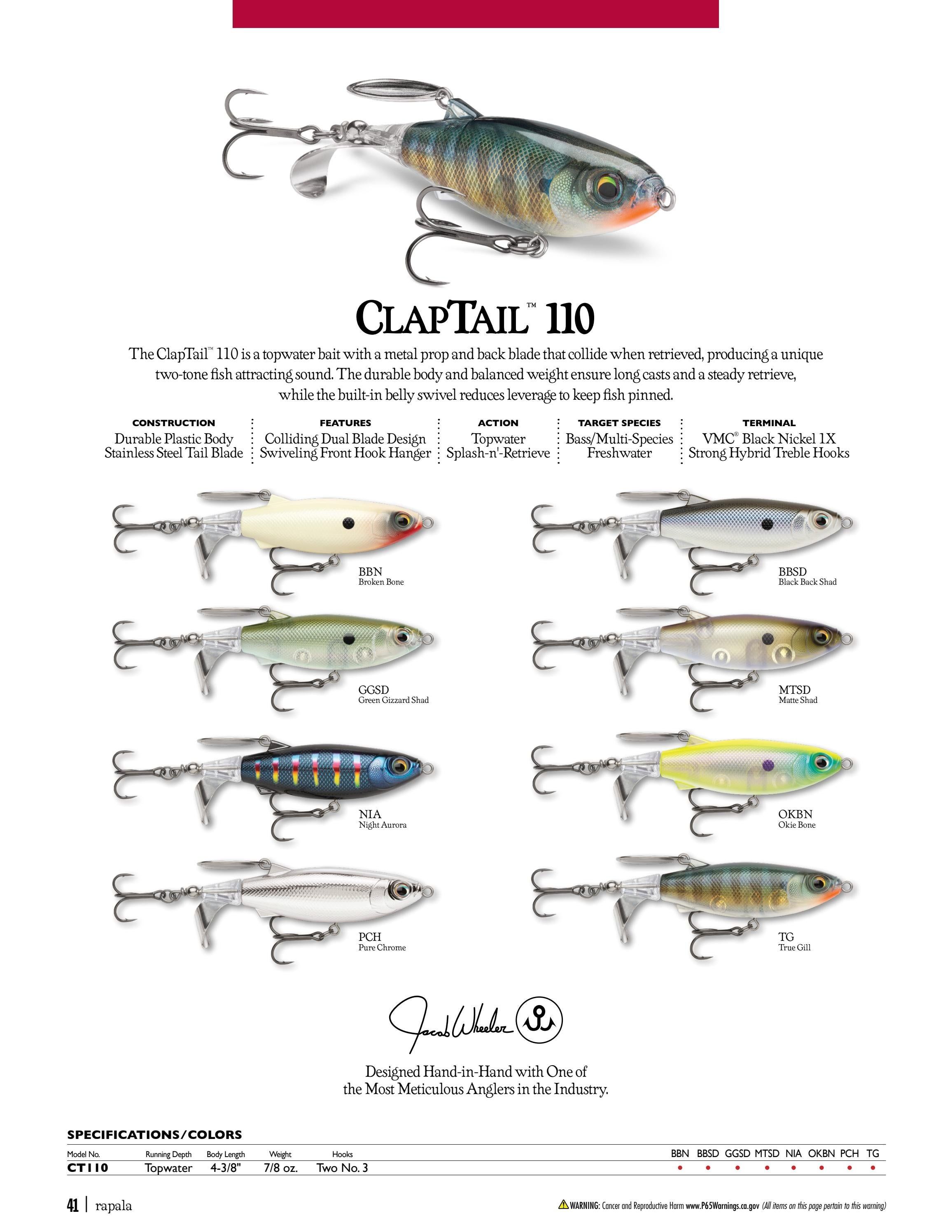 Rapala Fishing Tackle Catalog Weekly Ad January 1 - December 31, 2026