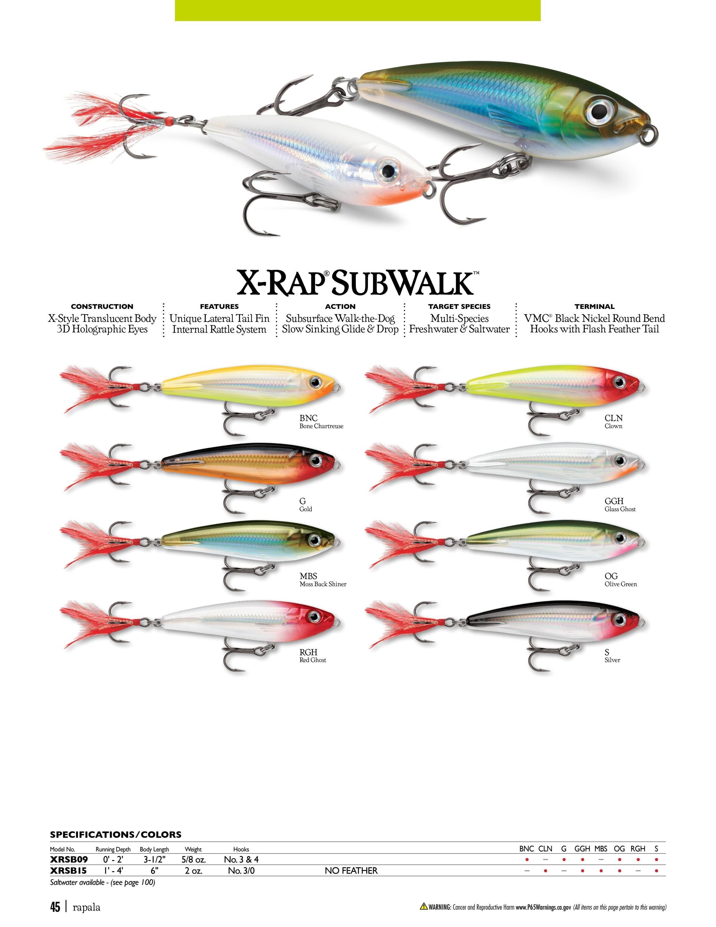 Rapala Fishing Tackle Catalog Weekly Ad January 1 - December 31, 2026