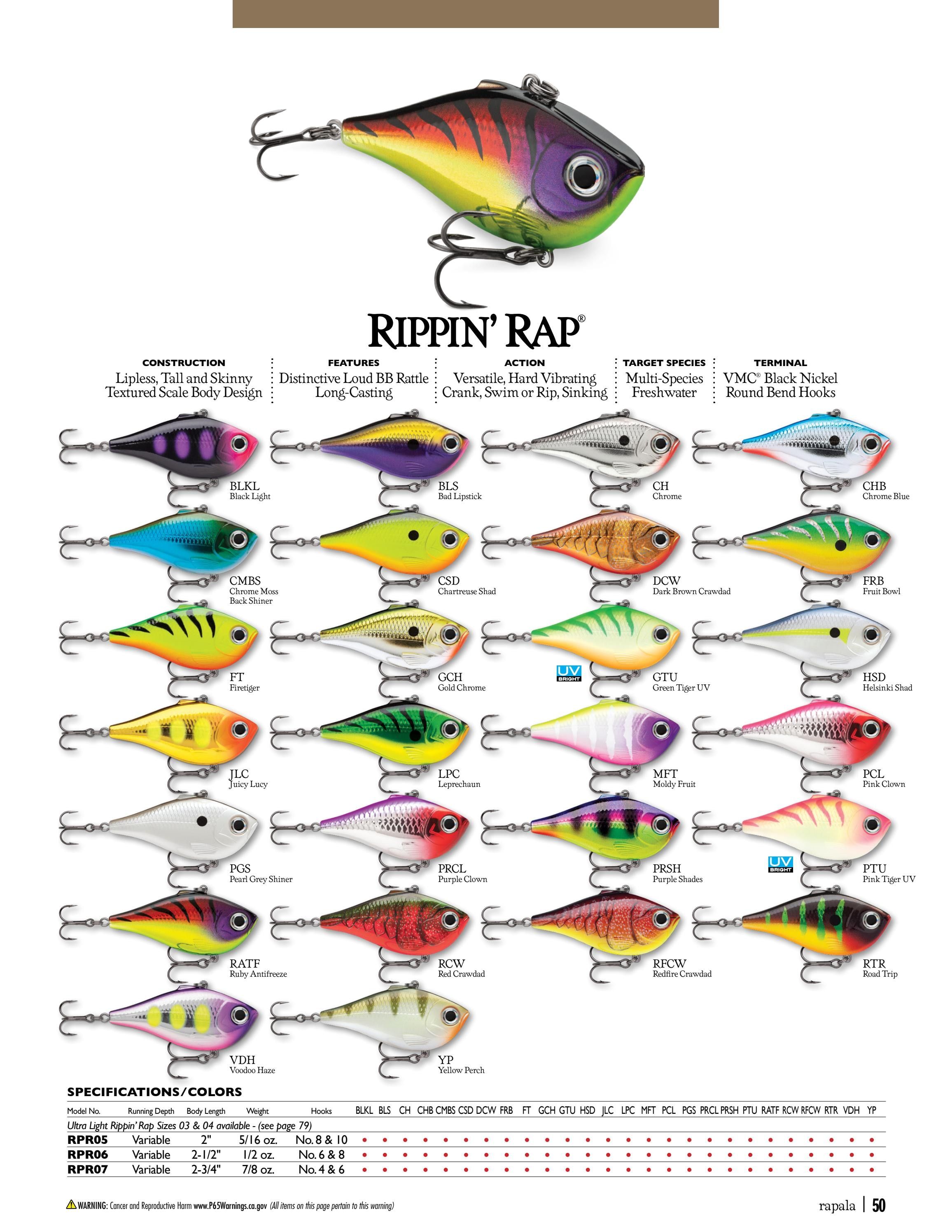 Rapala Fishing Tackle Catalog Weekly Ad January 1 - December 31, 2026