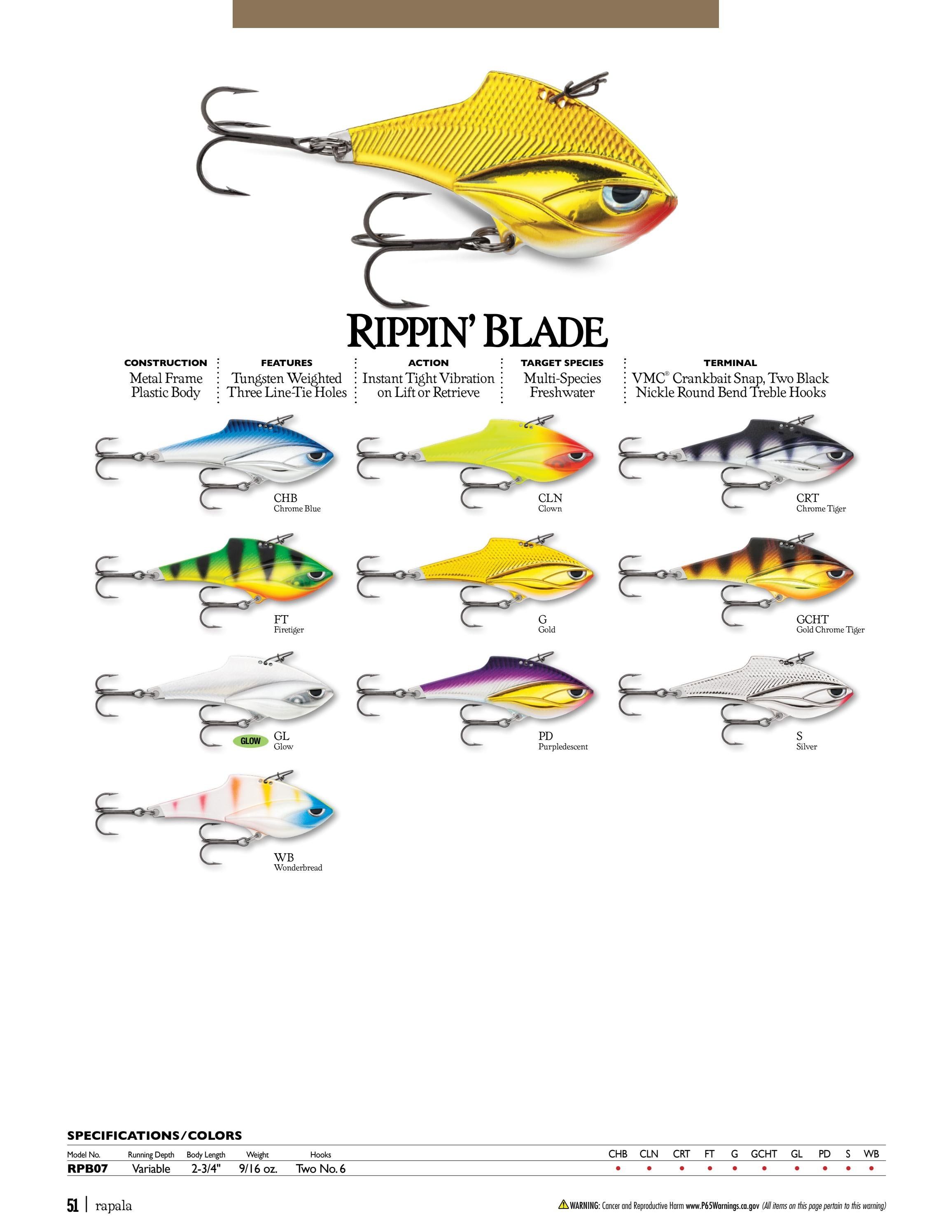 Rapala Fishing Tackle Catalog Weekly Ad January 1 - December 31, 2026