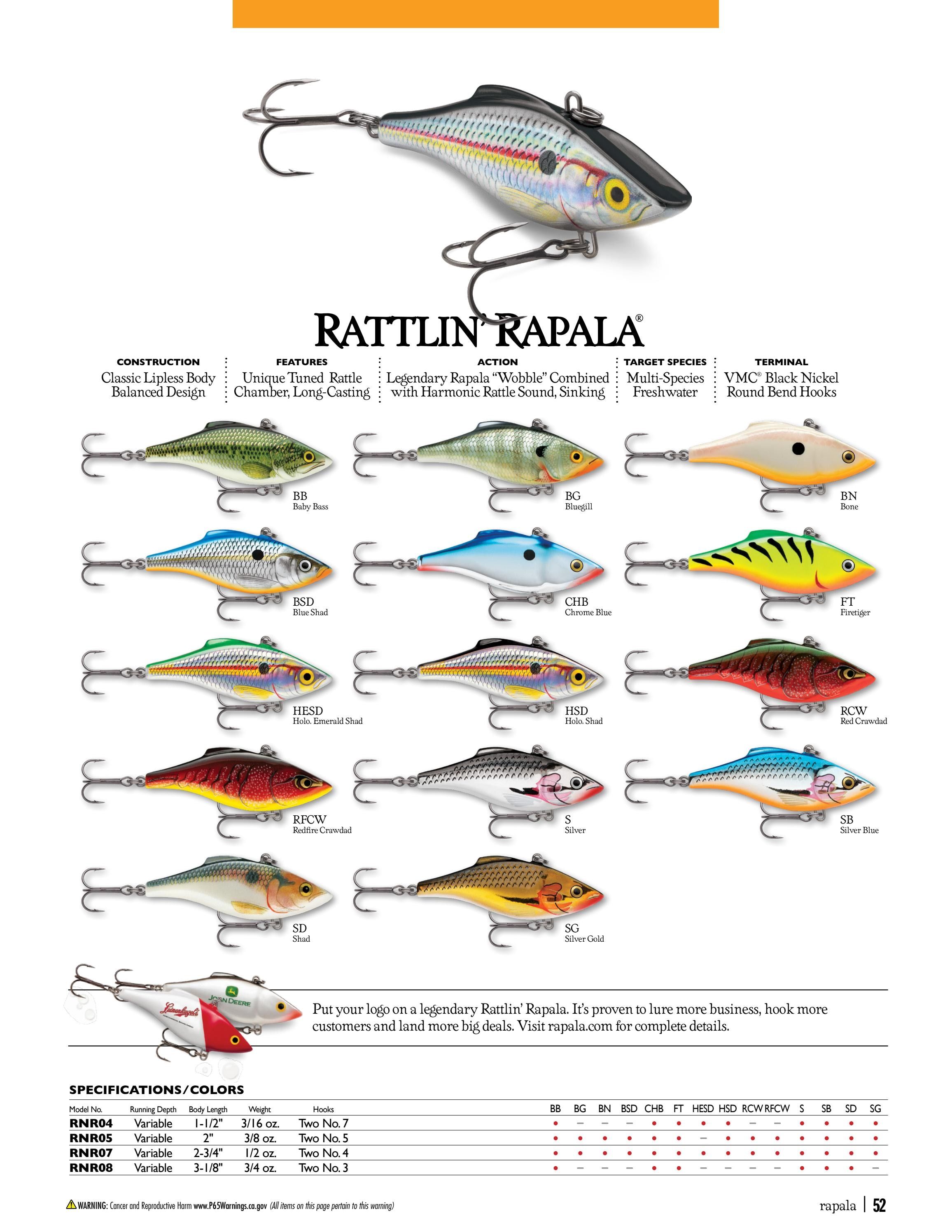 Rapala Fishing Tackle Catalog Weekly Ad January 1 - December 31, 2026