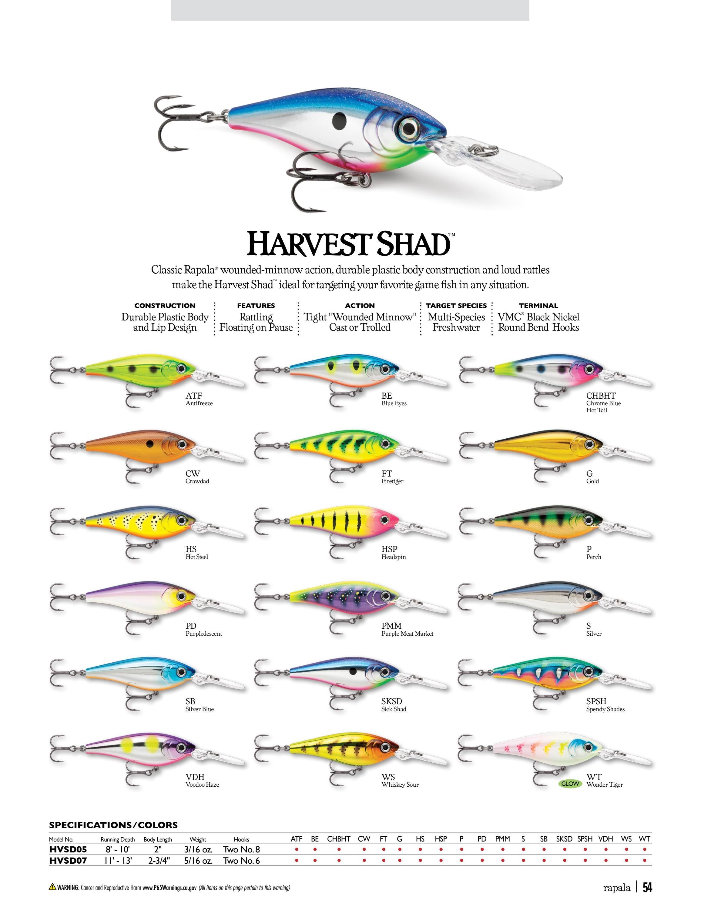 Rapala Fishing Tackle Catalog Weekly Ad January 1 - December 31, 2026