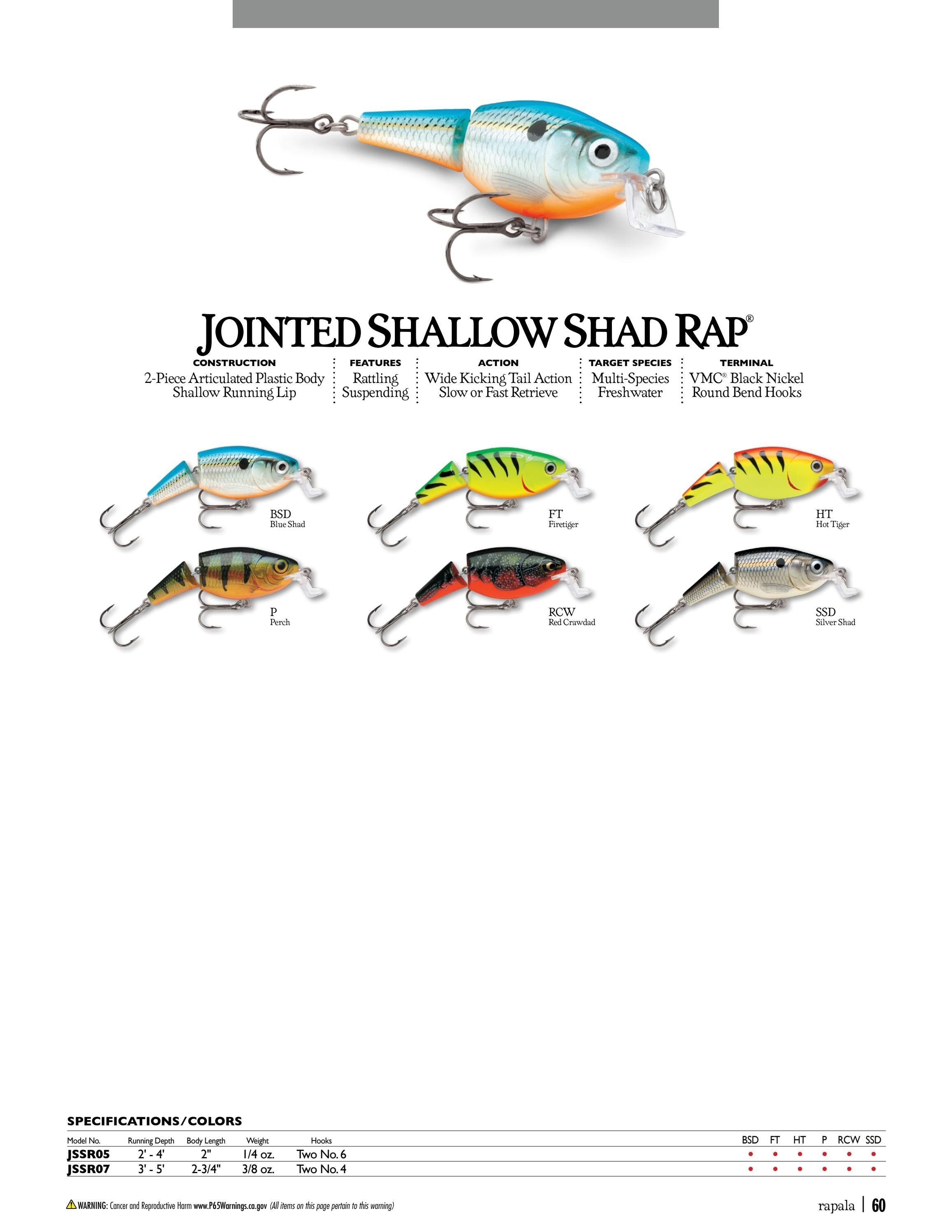 Rapala Fishing Tackle Catalog Weekly Ad January 1 - December 31, 2026