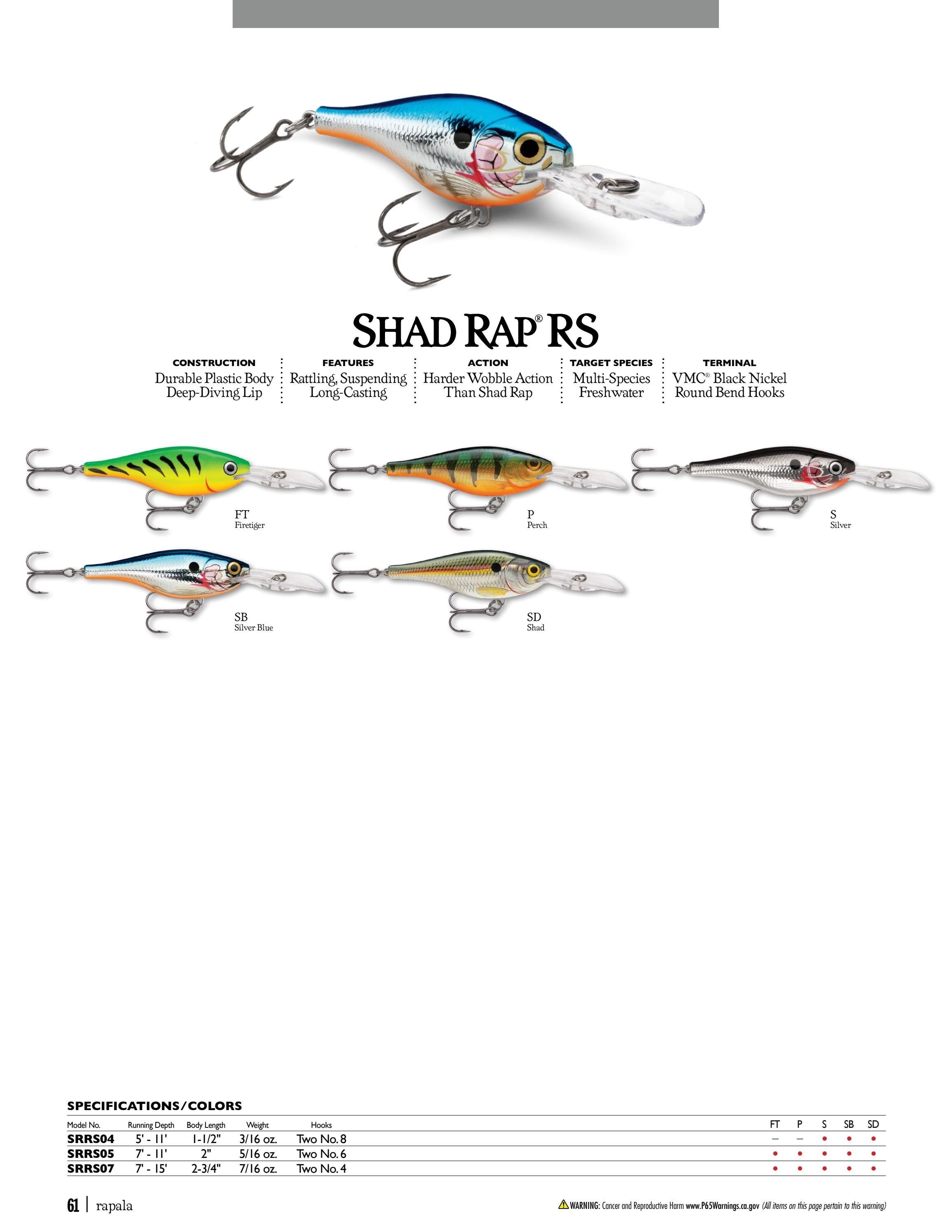 Rapala Fishing Tackle Catalog Weekly Ad January 1 - December 31, 2026