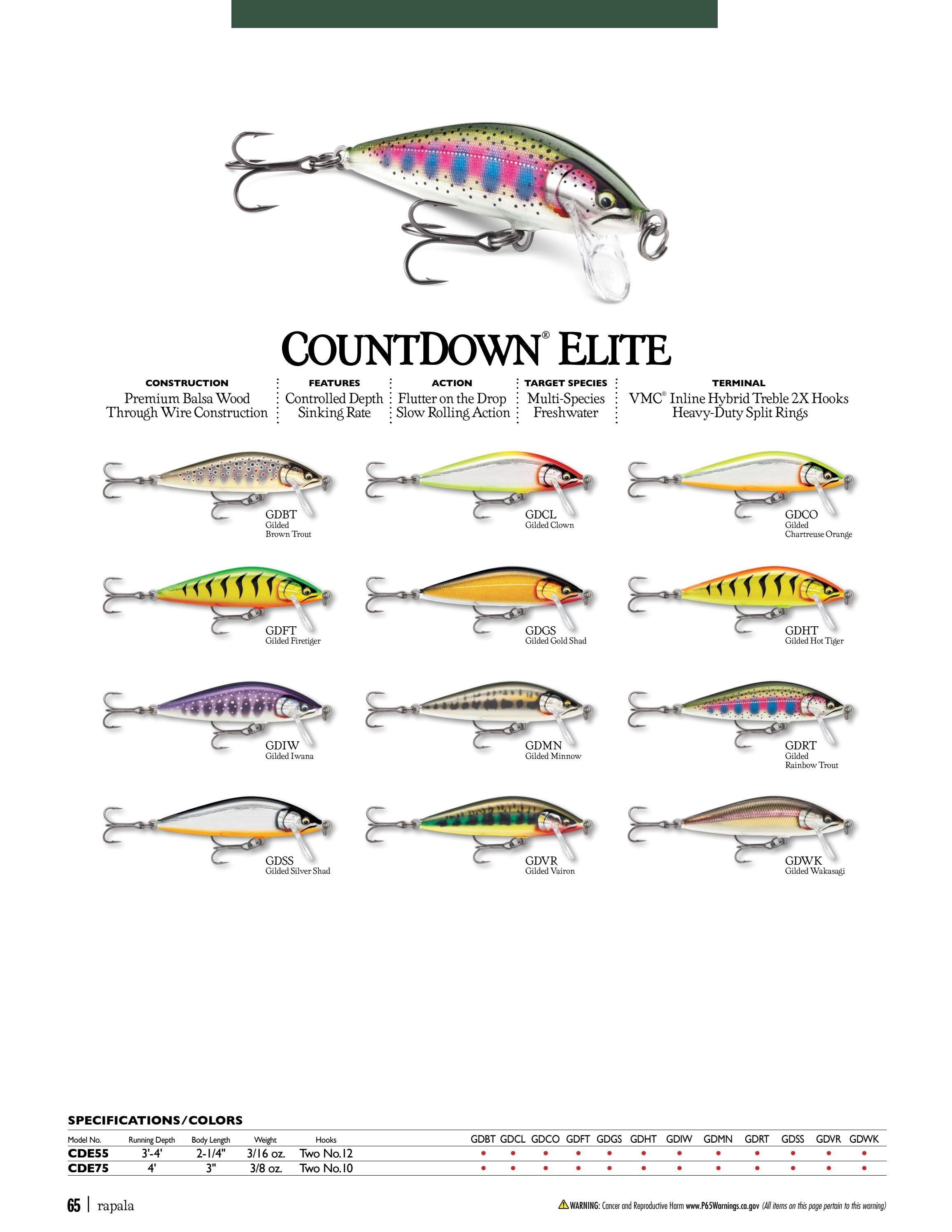 Rapala Fishing Tackle Catalog Weekly Ad January 1 - December 31, 2026