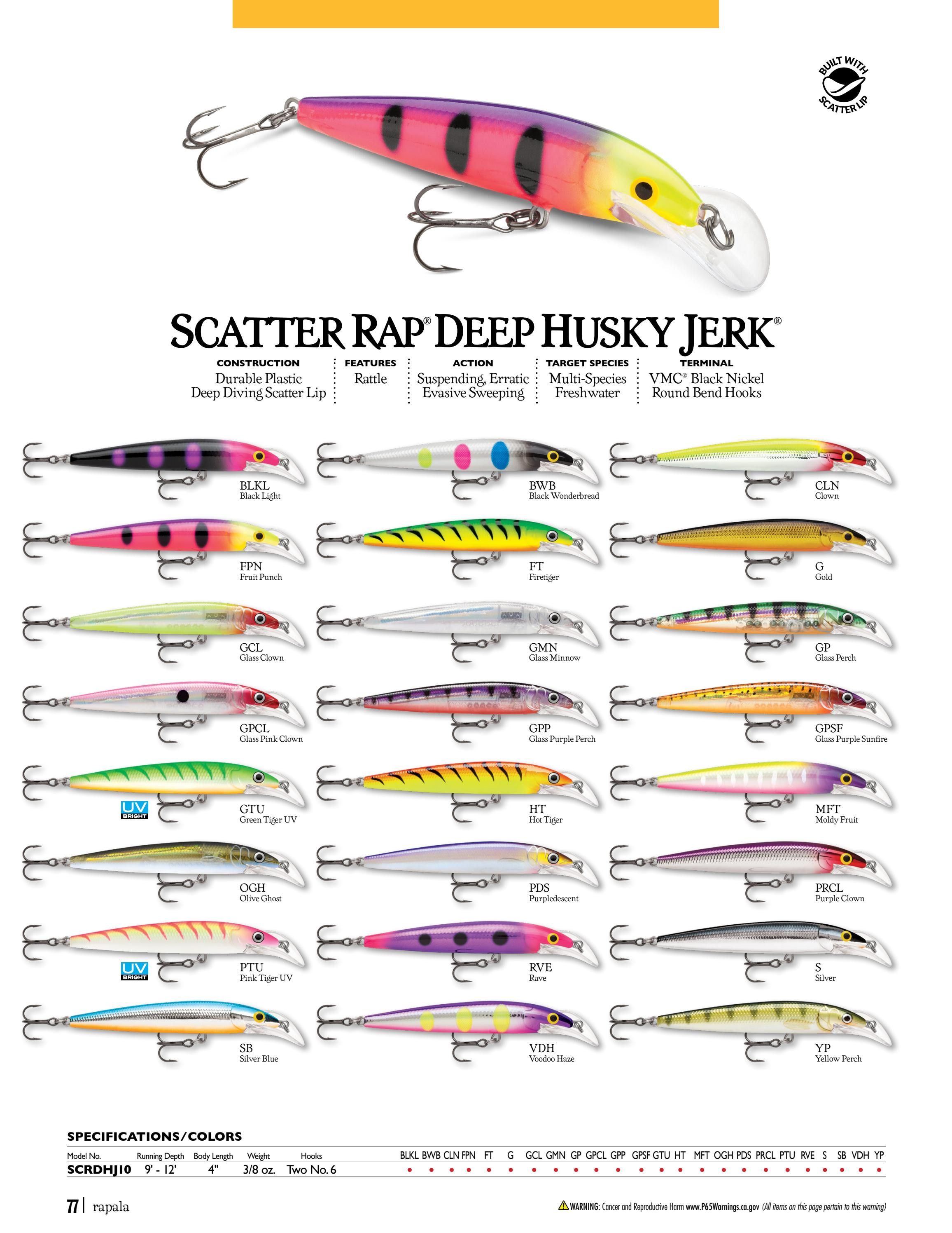 Rapala Fishing Tackle Catalog Weekly Ad January 1 - December 31, 2026