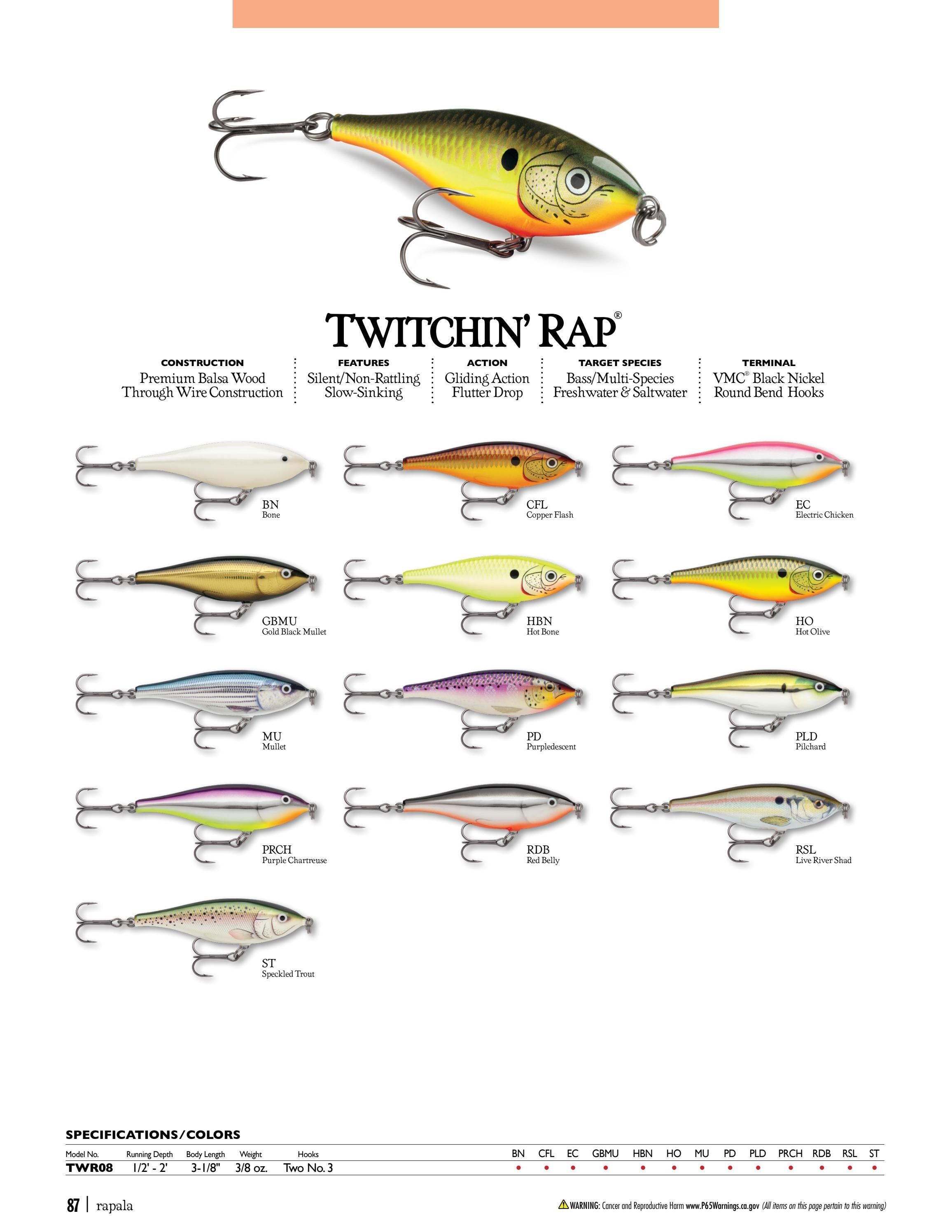 Rapala Fishing Tackle Catalog Weekly Ad January 1 - December 31, 2026