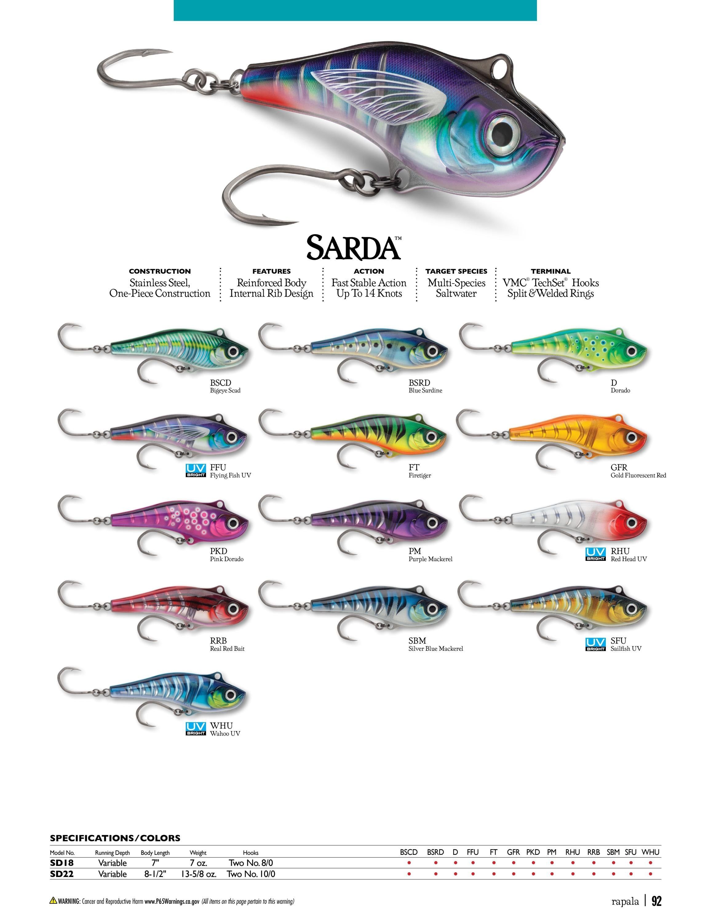 Rapala Fishing Tackle Catalog Weekly Ad January 1 - December 31, 2026