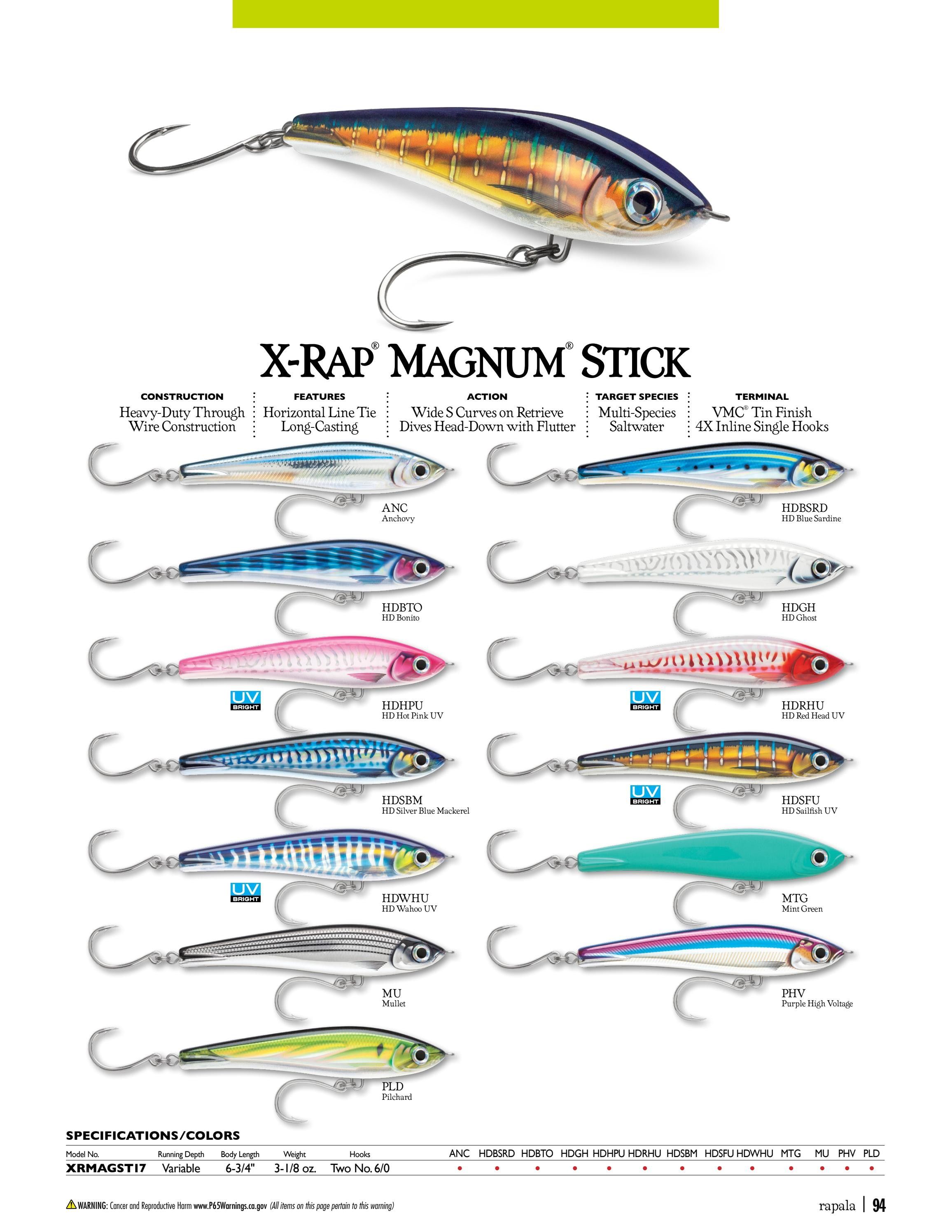 Rapala Fishing Tackle Catalog Weekly Ad January 1 - December 31, 2026