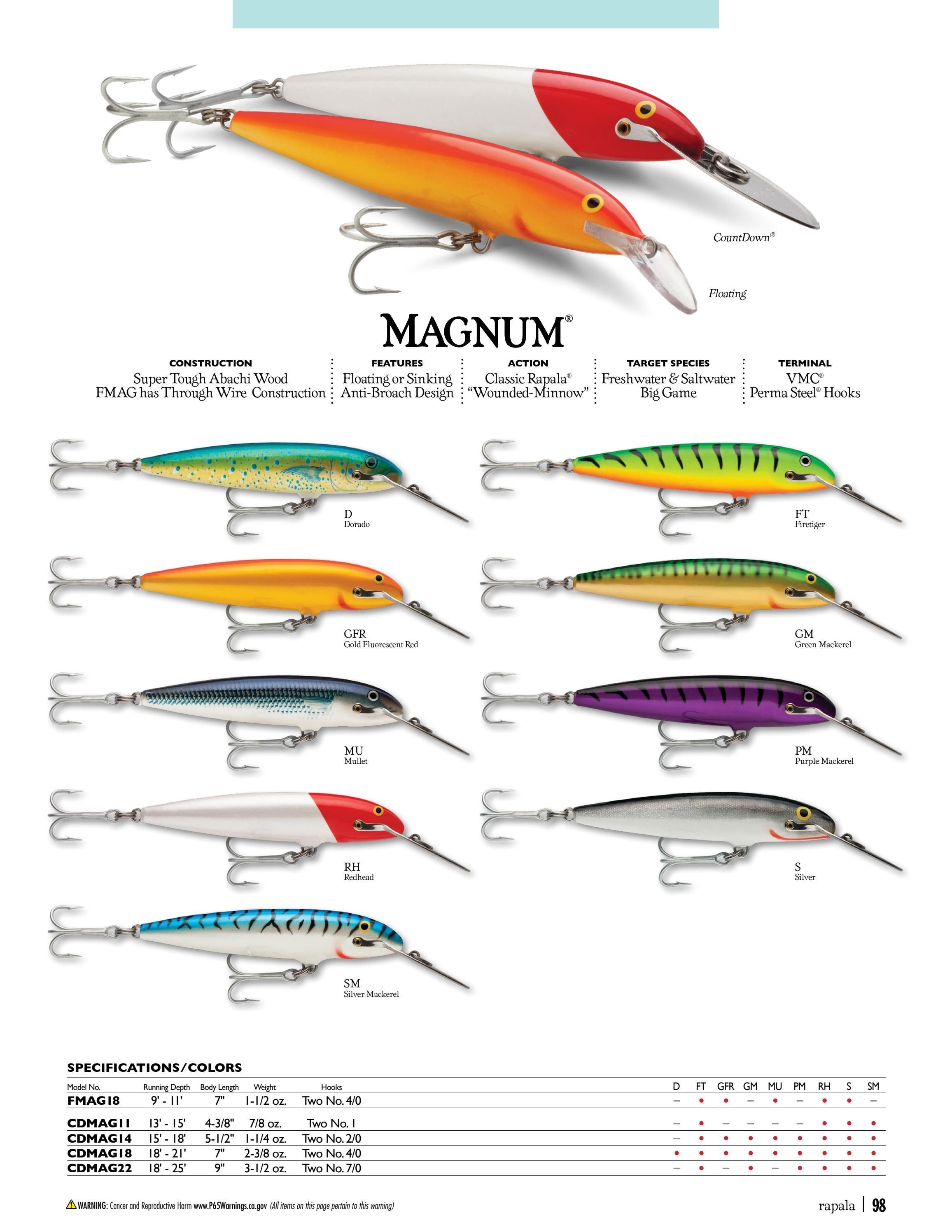 Rapala Fishing Tackle Catalog Weekly Ad January 1 - December 31, 2026