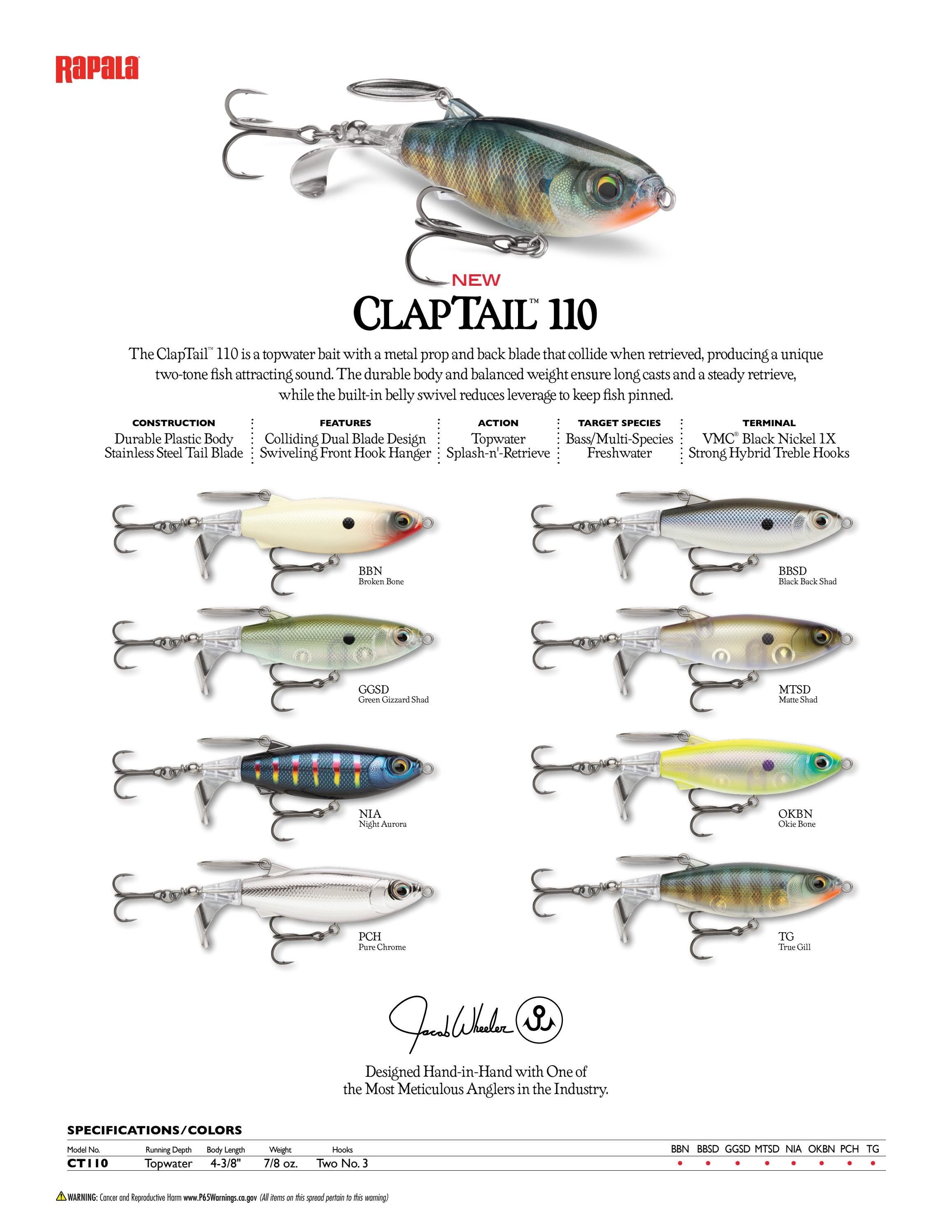 Rapala Open Water Collection Weekly Ad January 1 - December 31, 2026