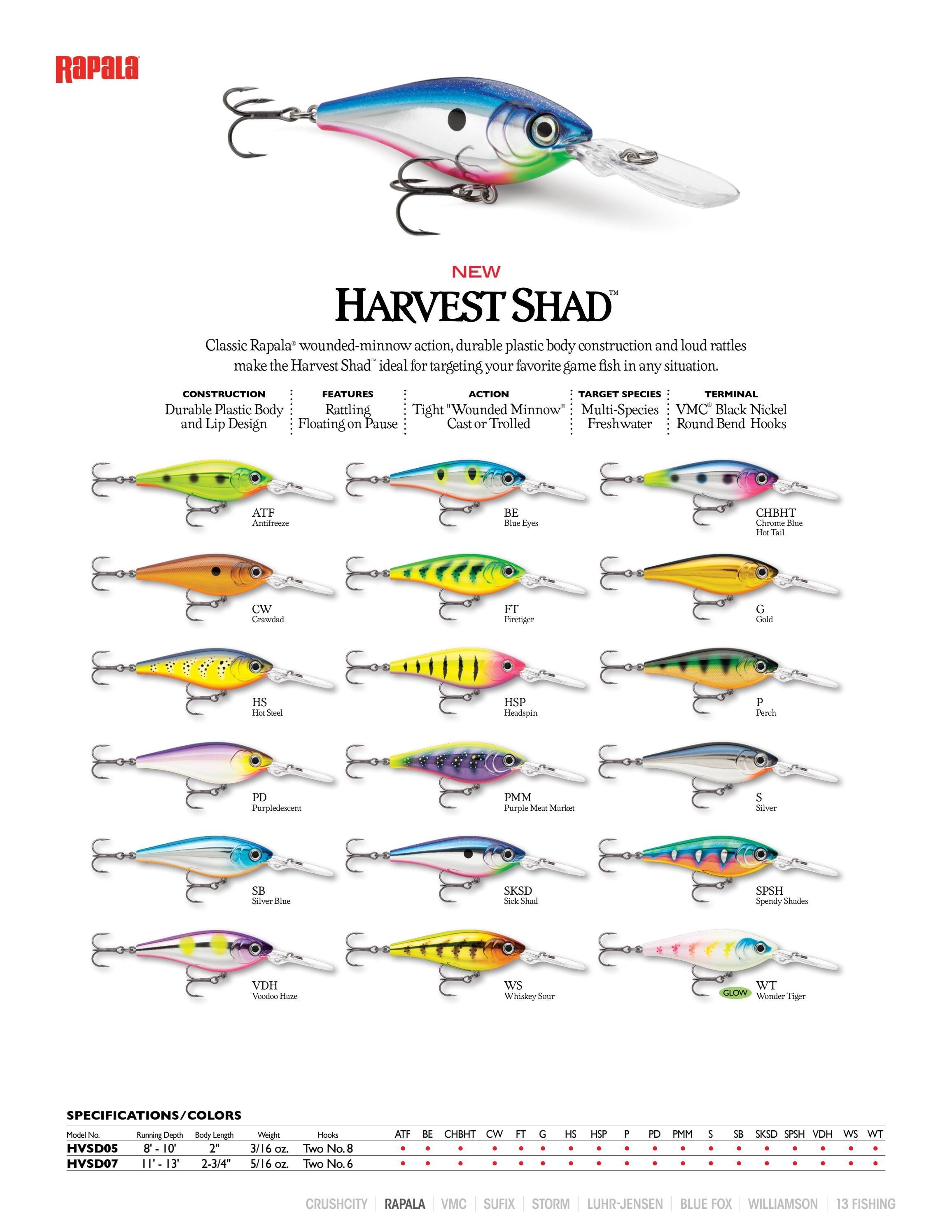 Rapala Open Water Collection Weekly Ad January 1 - December 31, 2026