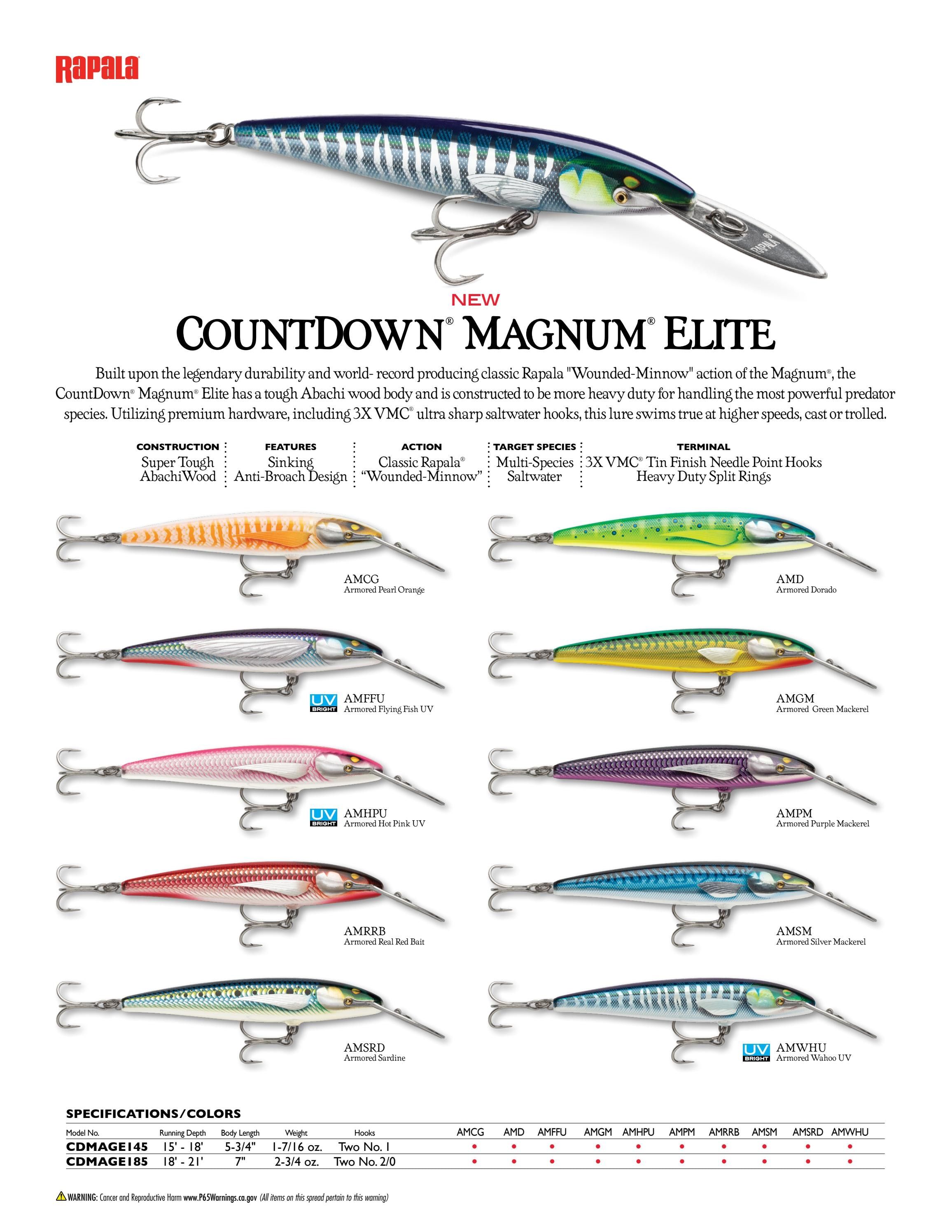 Rapala Open Water Collection Weekly Ad January 1 - December 31, 2026